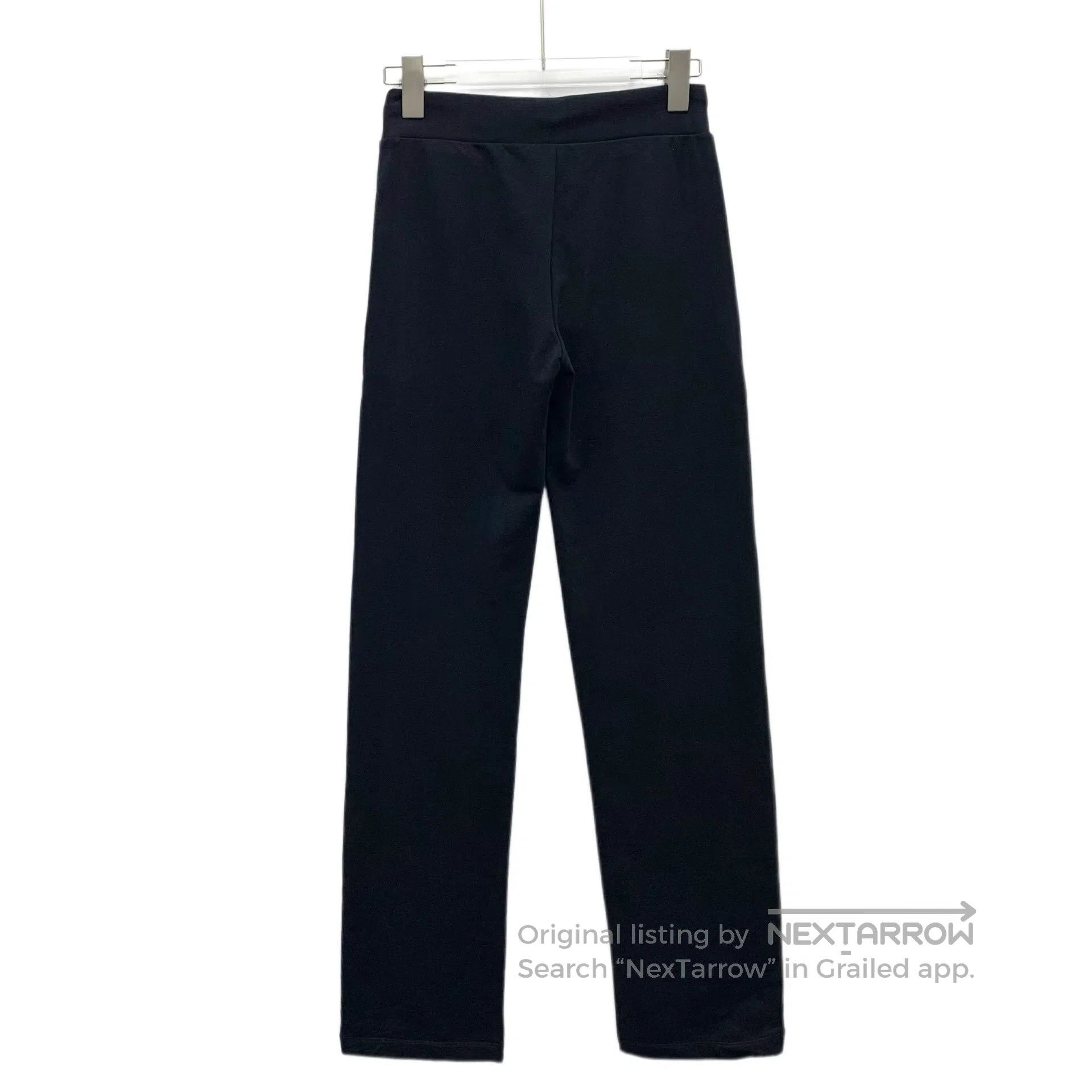 Versace Versace size XS Black cotton casual long pants with drawst Size US 27 - 2 Thumbnail