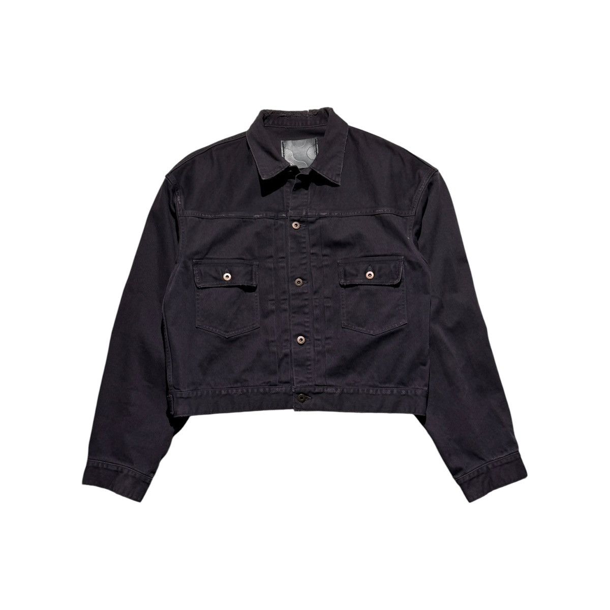 Vuja De VUJADE RIDLEY CURVED DENIM AFFIX PARKA | Grailed