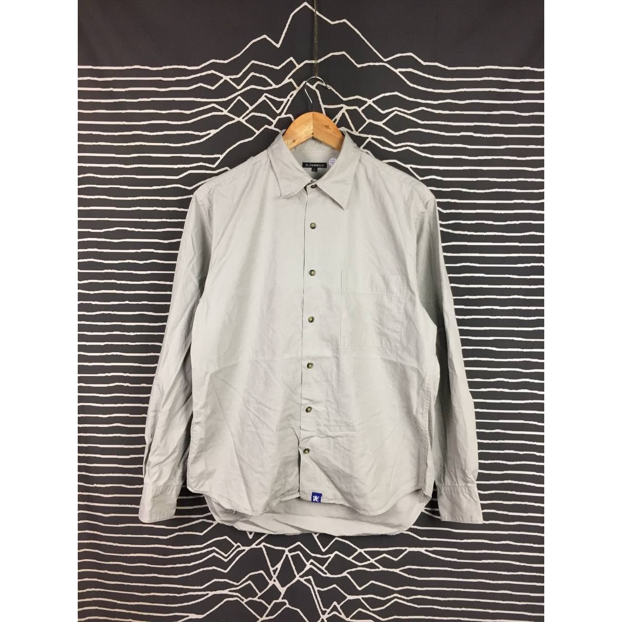 Paul Smith × R.Newbold × Vintage R.Newbold By Paul Smith Button Up Long Sleeve Shirt Size US L / EU 52-54 / 3 - 2 Thumbnail