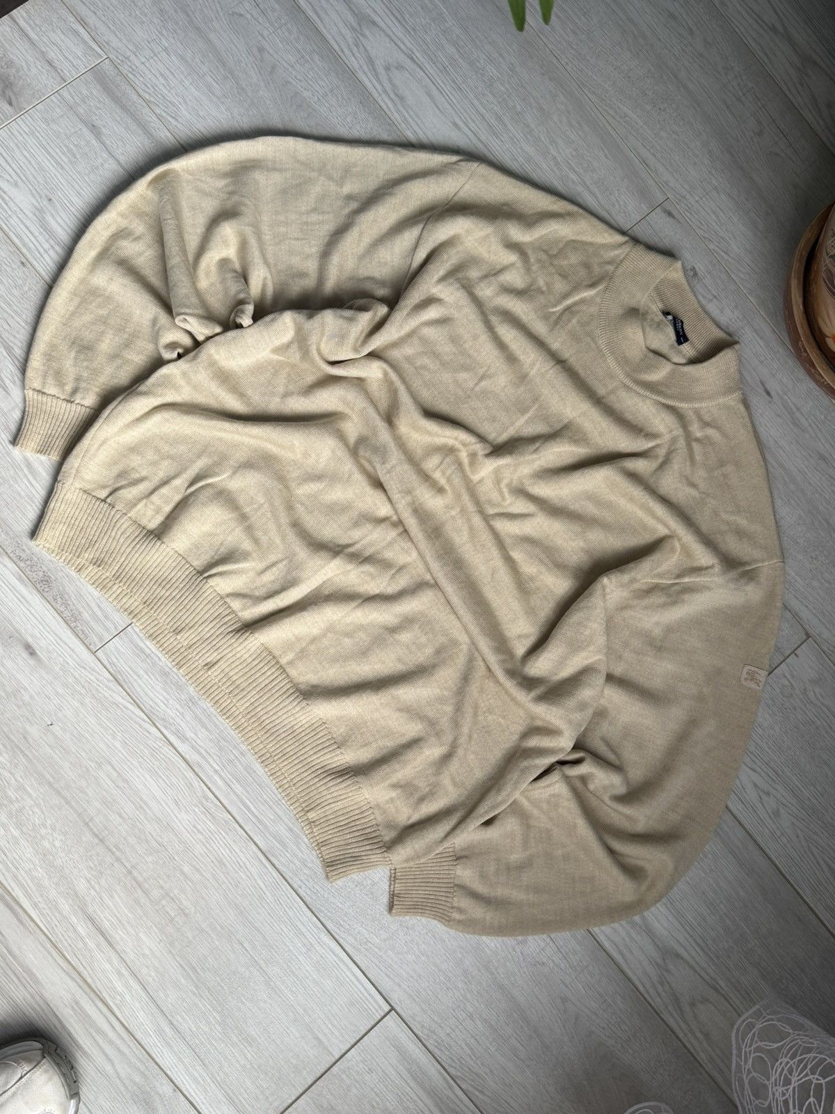 Burberry × Vintage Vintage Burberry wool sweater 90’s crewneck Size US XXL / EU 58 / 5 - 2 Thumbnail