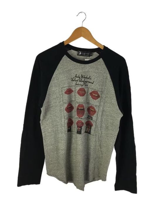 Hysteric Glamour The Velvet Underground Raglan Long Sleeve Tee