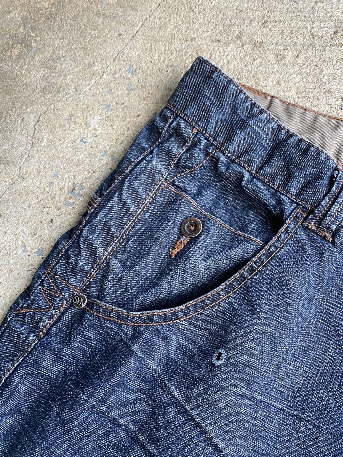 Japanese Brand × Southpole × Vintage Vintage Y2K SYN Baggy Afflicton Style Jeans Size US 40 / EU 56 - 11 Thumbnail