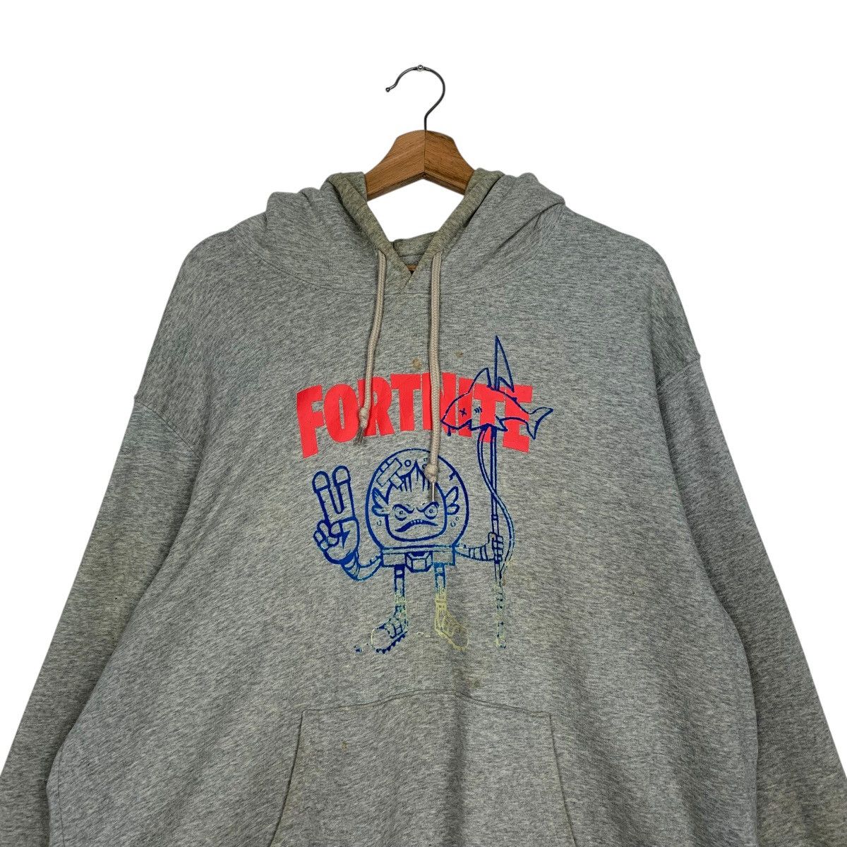 Uniqlo Fortnite Pullover Hoodie Size US XXL / EU 58 / 5 - 11 Thumbnail