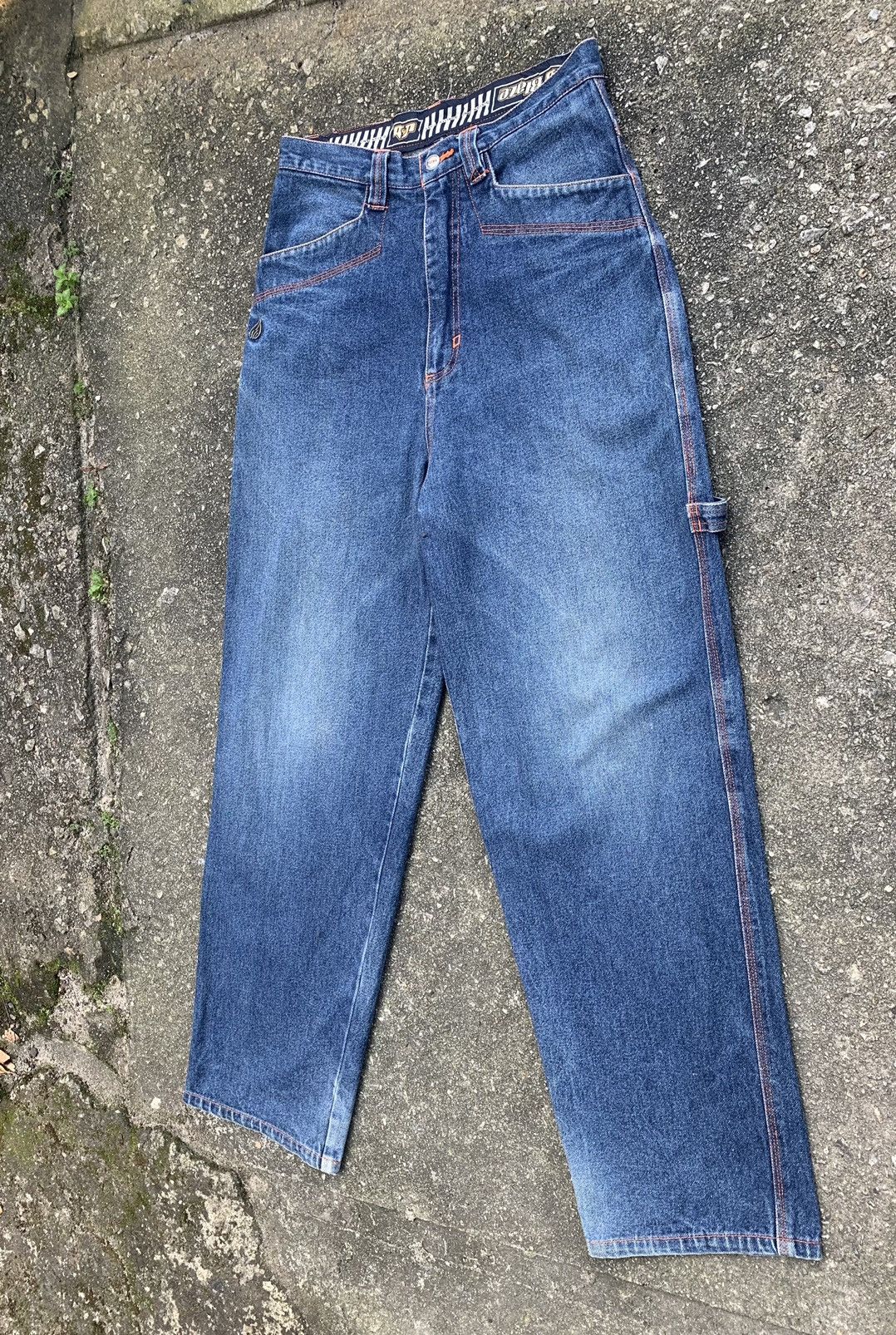 Vintage Vintage Johnny Blaze Baggy Denim Jeans Size US 29 - 5 Thumbnail