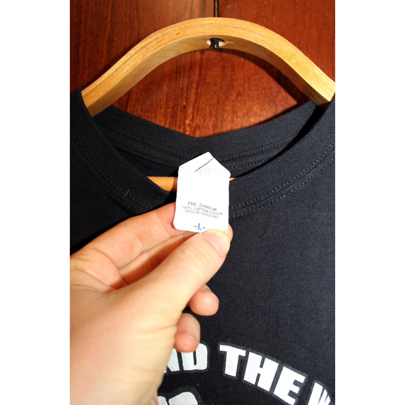 Anvil VINTAGE Anvil OMNIAM T-shirt - All Around The World - Black - Short Sleeve - Mens - L Size US L / EU 52-54 / 3 - 4 Thumbnail