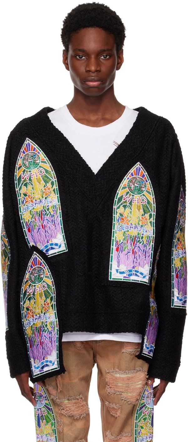 Who Decides War o1gr1nt0525 Cathedral Collegiate Pulllover in Multicolor Size US XS / EU 42 / 0 - 1 Thumbnail