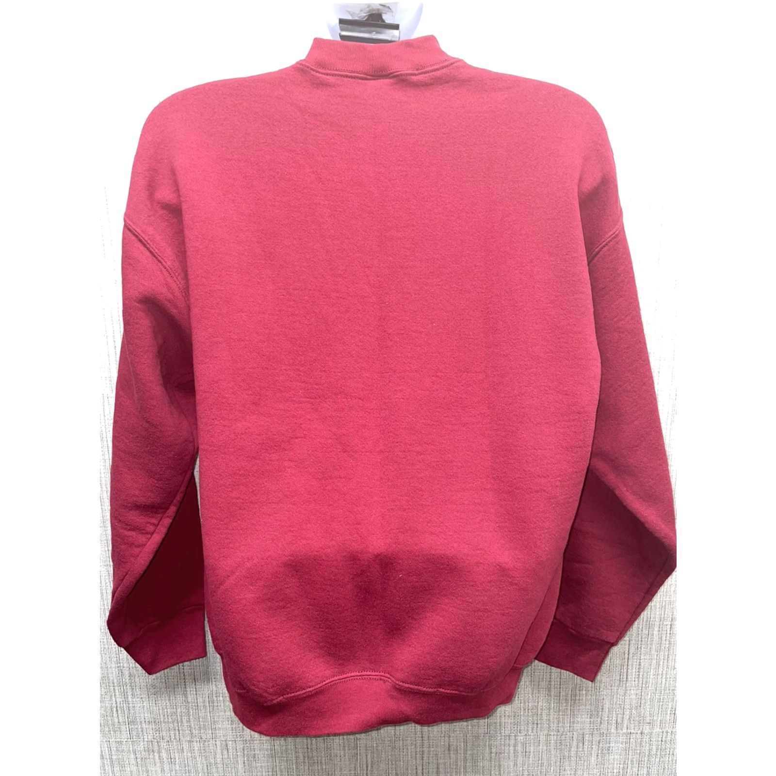 Fruit Of The Loom VTG Fruit Of The Loom Cotton Blend Maroon Crewneck Sweatshirt Mens XL Red Pullover Sweatshirt Size US XL / EU 56 / 4 - 4 Thumbnail