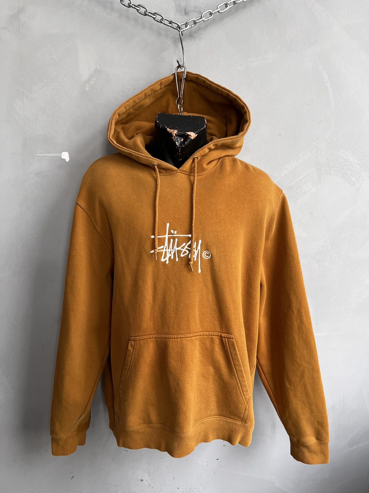 Stussy Stussy oversized skater sk8 Orange Baggy Hoodie Logo Size US L / EU 52-54 / 3 - 1 Thumbnail