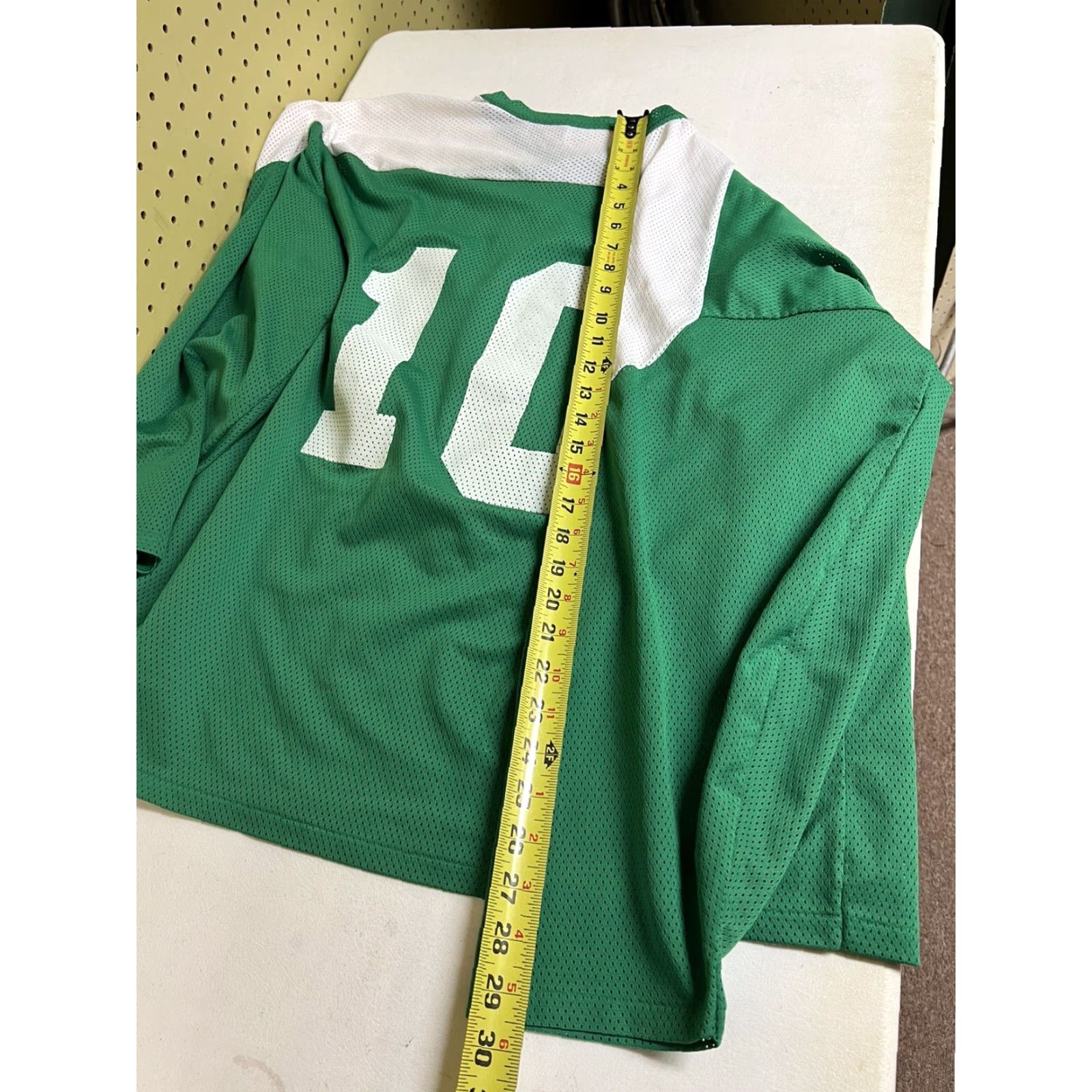 Vintage VINTAGE Athletic Knit Jersey XL Men Hockey Jersey Green White Sports 3/4 Sleeve Knit V-Neck Athletic Knit Jersey Size US XL / EU 56 / 4 - 6 Thumbnail