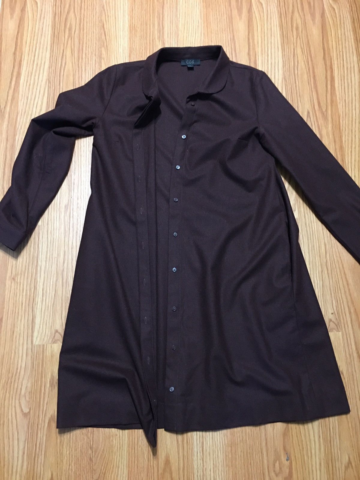 Cos COS Burgundy Wool Dress Women’s Designer Size US 4 Size S / US 4 / IT 40 - 7 Thumbnail