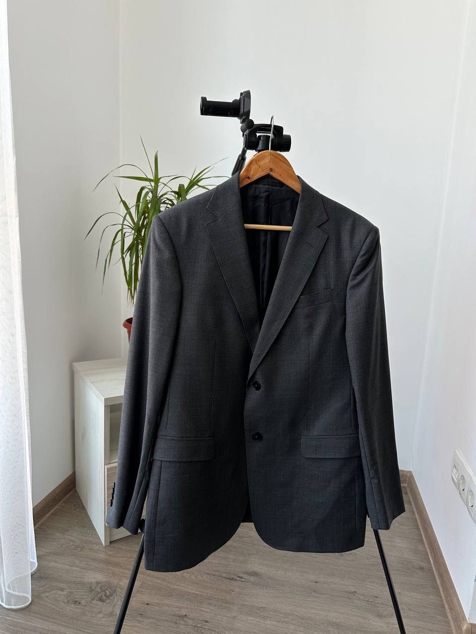 Vintage × Z Zegna Vintage Zegna Gray Blazer Jacket Size 50R - 3 Thumbnail