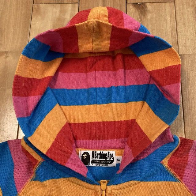Bape BAPE Milo Border Cotton Pique Zip Hoodie a bathing ape NIGO Size US S / EU 44-46 / 1 - 6 Thumbnail