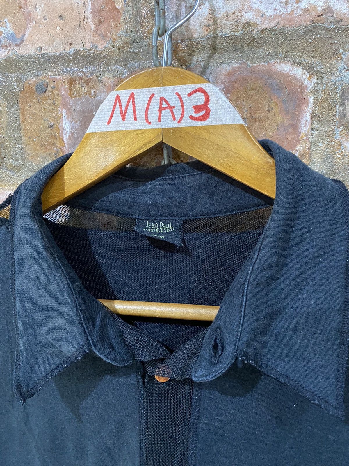 Jean Paul Gaultier 2000s JPG gaultier home Mesh hybrid shirt Size US L / EU 52-54 / 3 - 4 Thumbnail