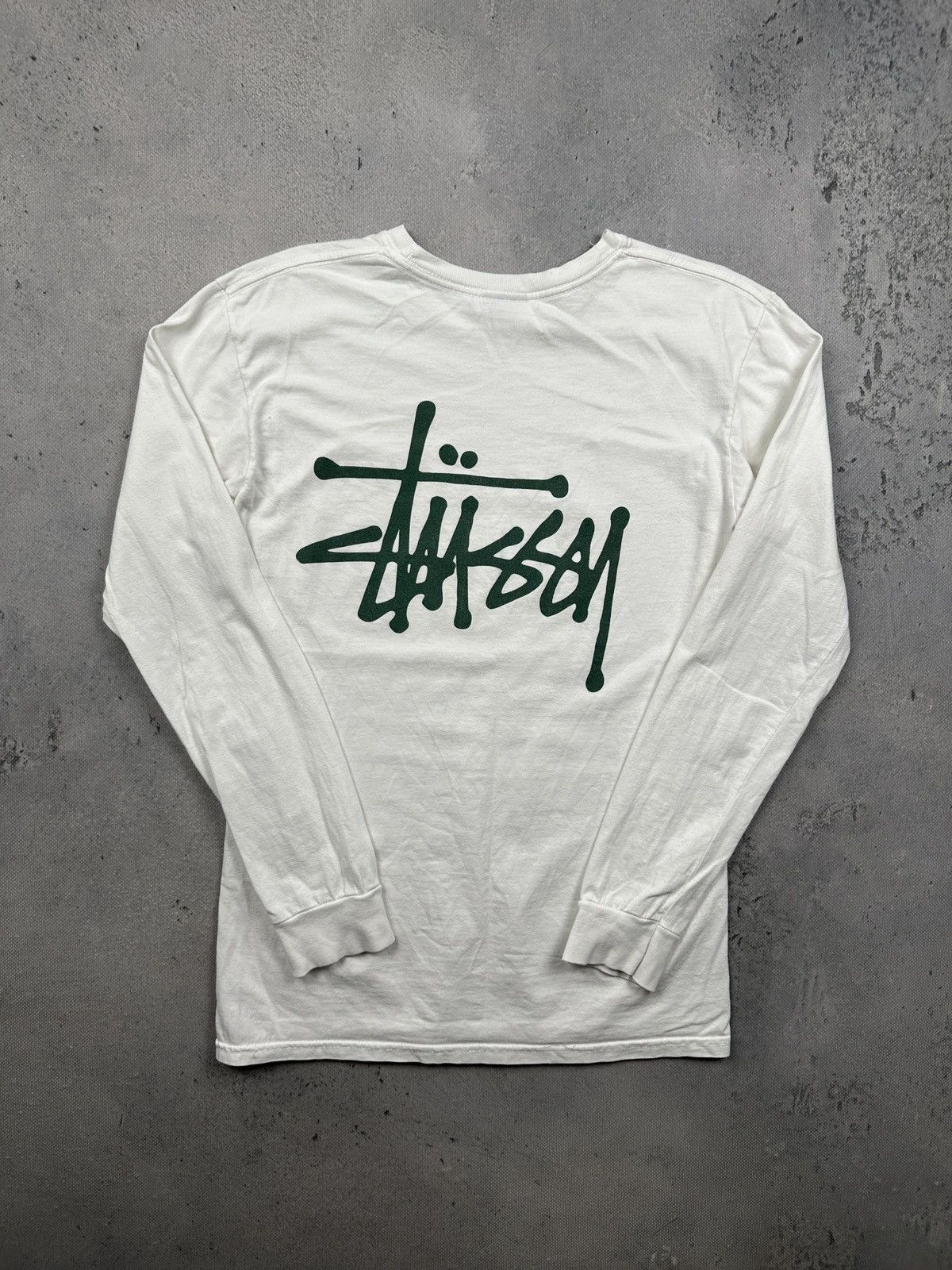 Stussy Stussy Big Logo Long Sleeve T-Shirt Streetwear Skate Y2K Size US S / EU 44-46 / 1 - 1 Thumbnail