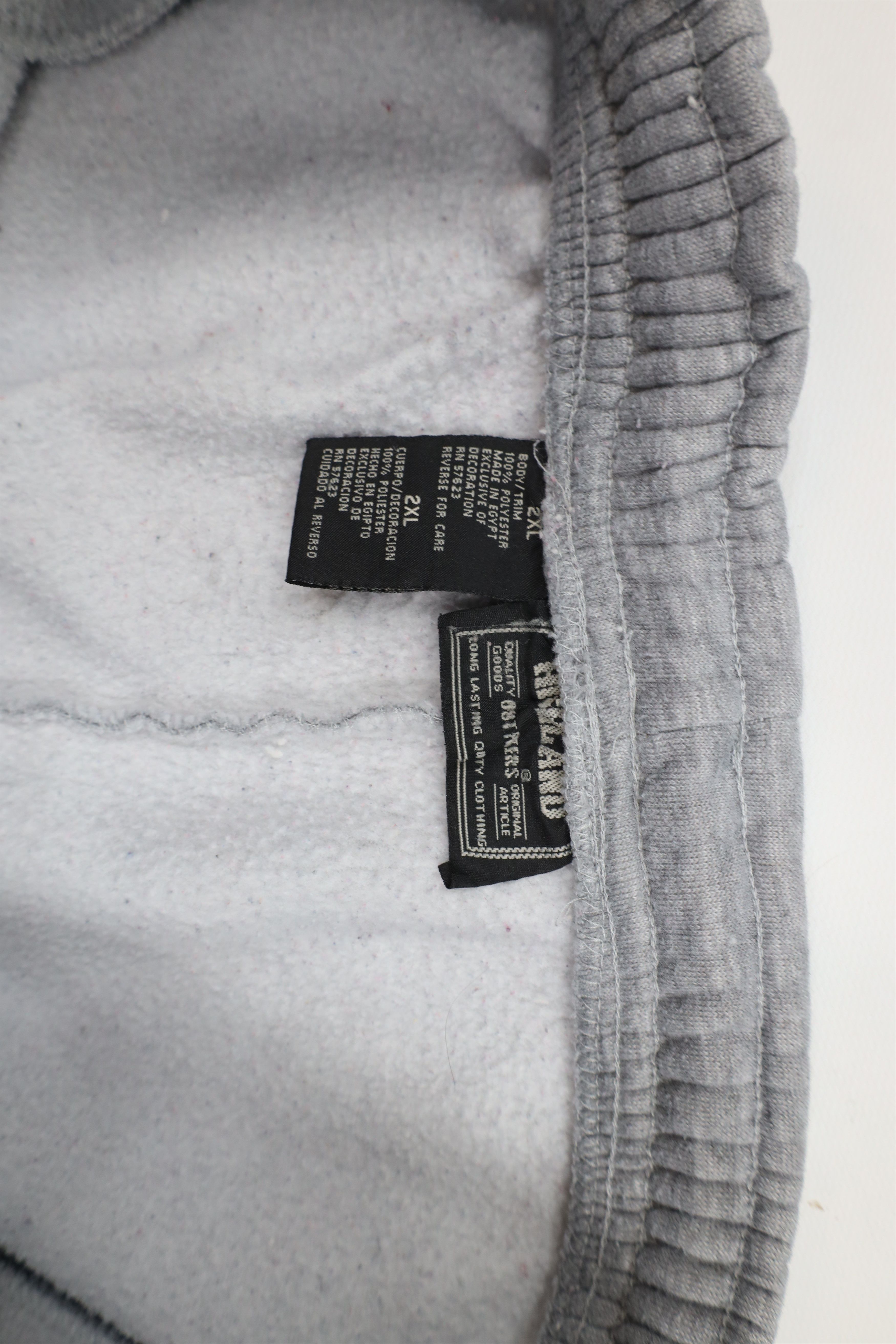 Vintage Vintage 90s Y2K Streetwear Wide Leg Cargo Sweatpants Gray Size US 40 / EU 56 - 10 Thumbnail