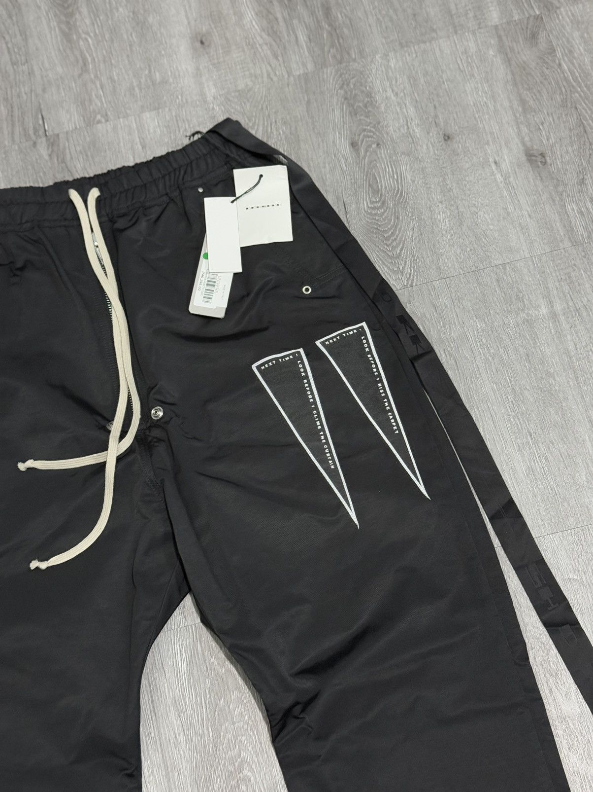 Rick Owens × Rick Owens Drkshdw Rick Owens Drkshdw Geth Bela Pants Black Size US 31 - 4 Thumbnail