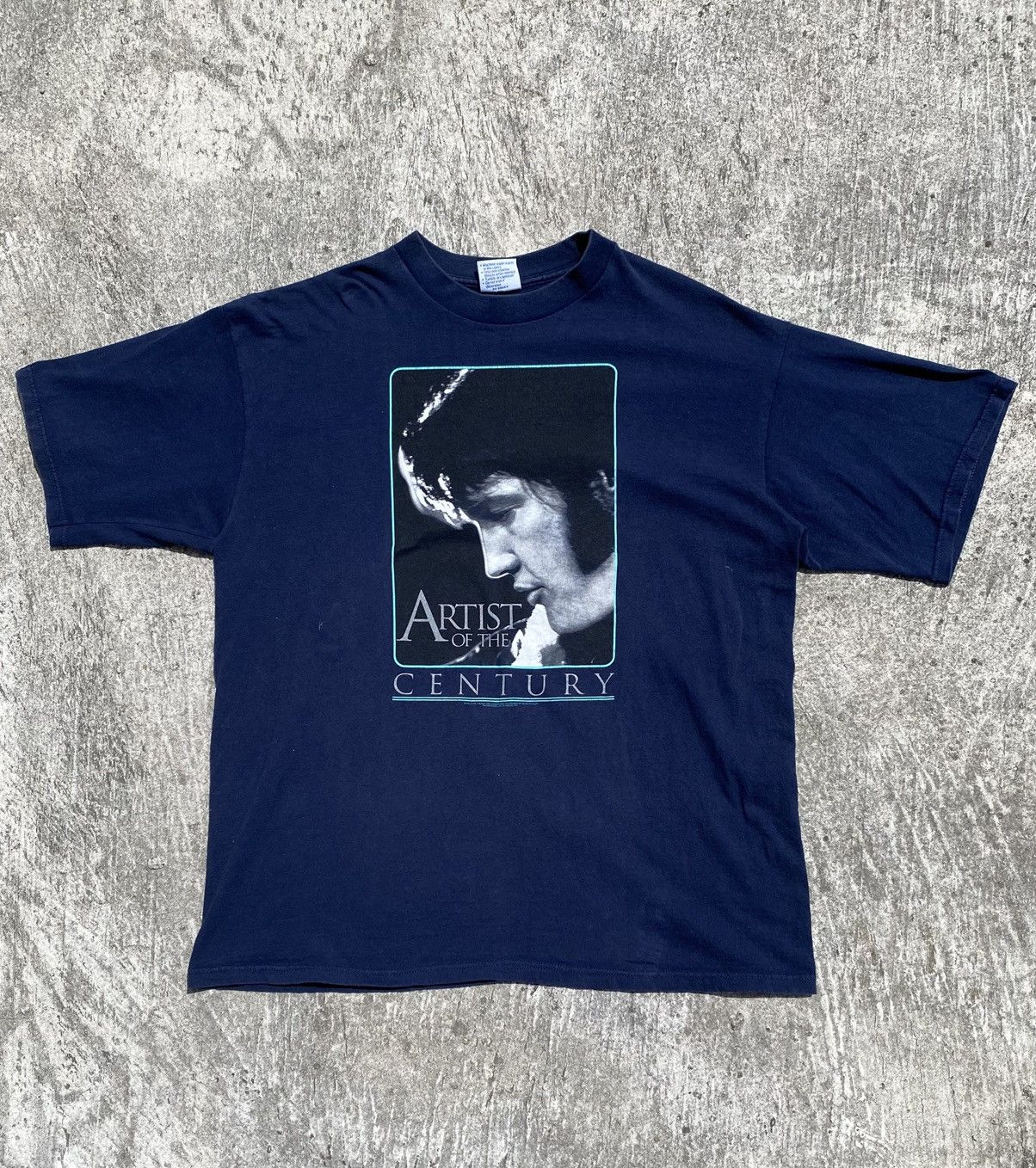 Band Tees Elvis Presley vintage tee Size US XL / EU 56 / 4 - 1 Thumbnail