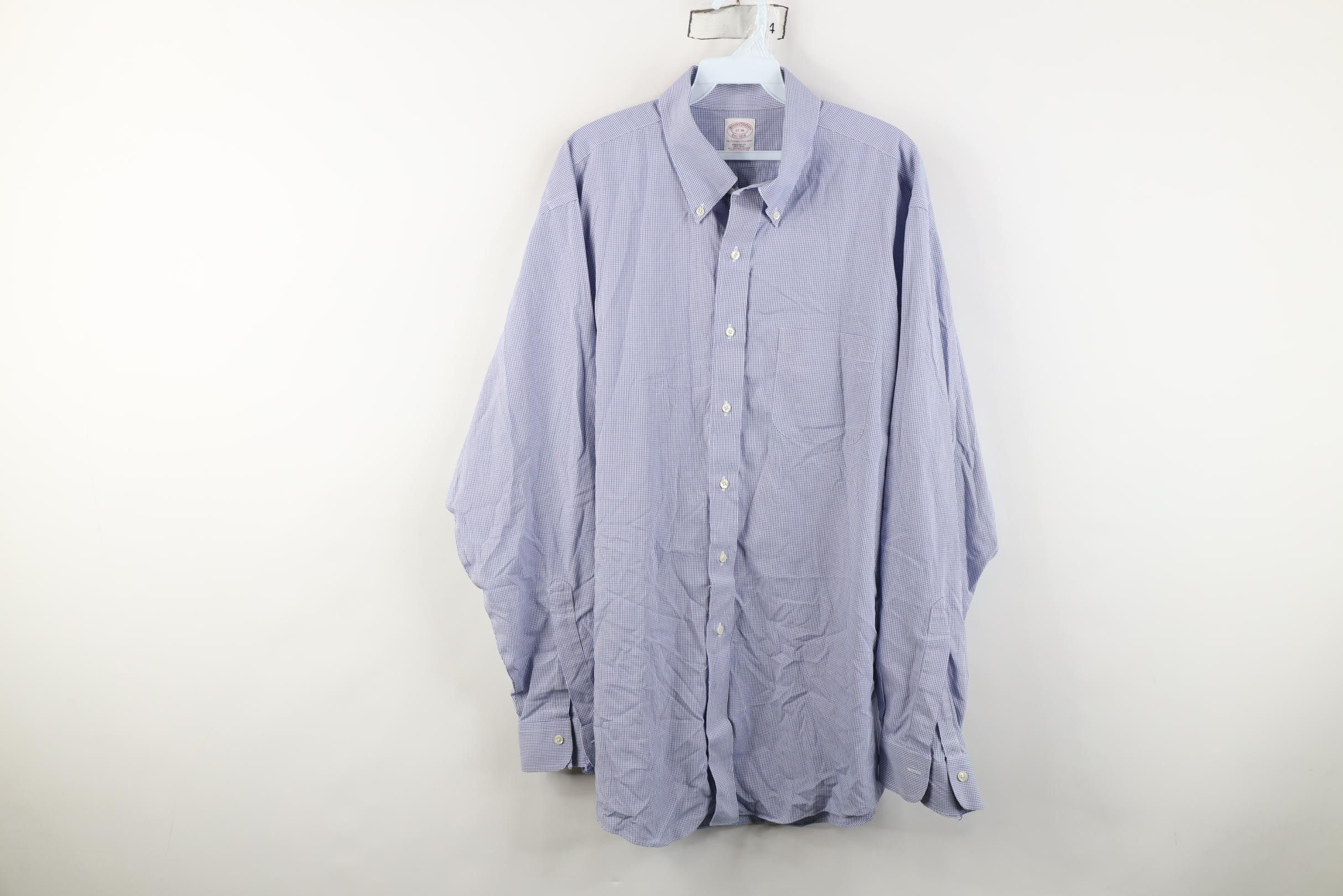 Brooks Brothers Vintage 90s Brooks Brothers Cotton Button Down Shirt OCBD Size US M / EU 48-50 / 2 - 1 Thumbnail