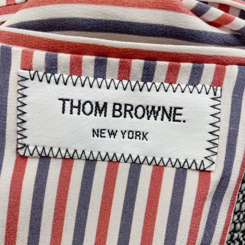 Thom Browne Thom Browne Green check tweed coat Size 38S - 5 Thumbnail