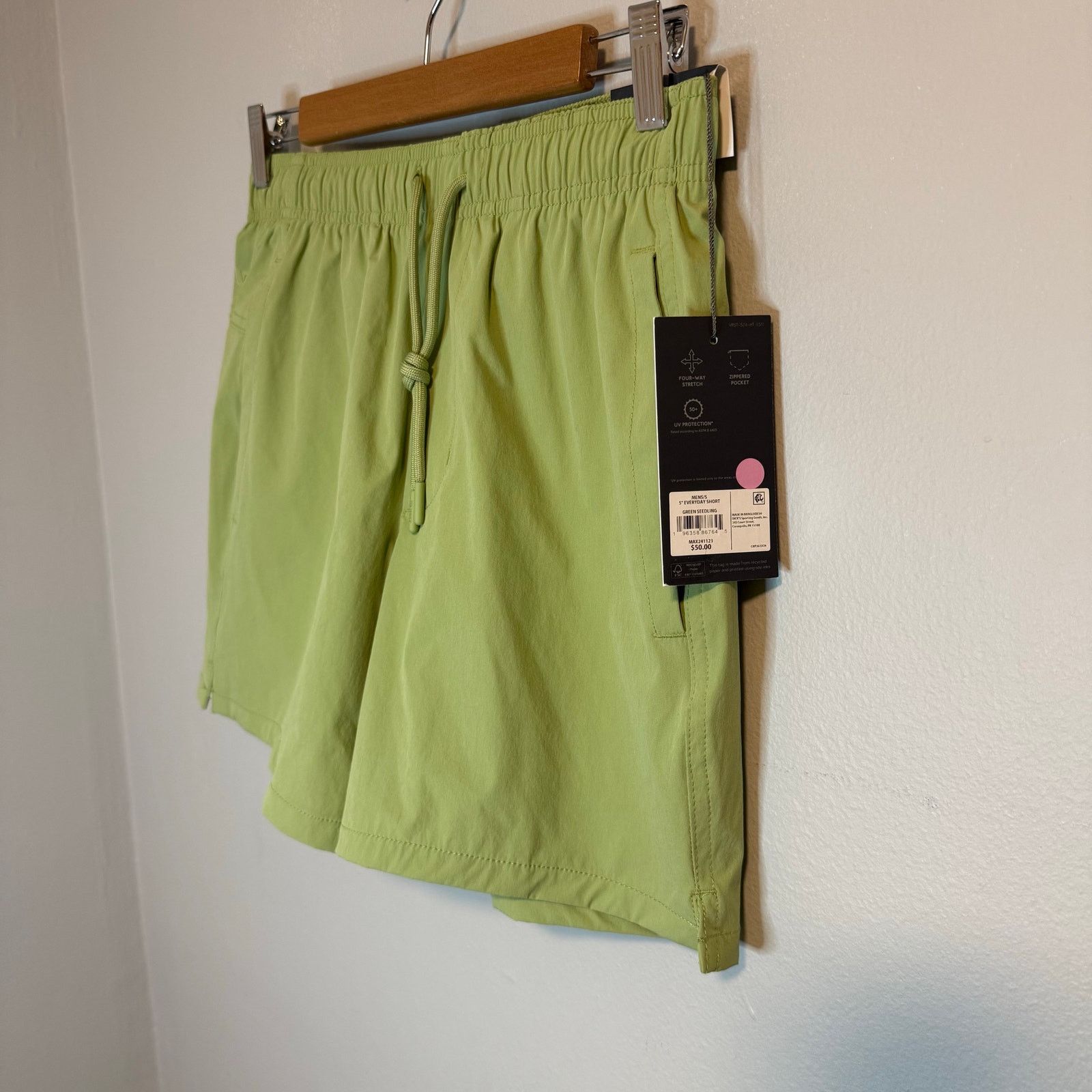 VSTR VRST 5" Inseam Everyday Green Athletic Shorts Men’s Size S Size US 30 / EU 46 - 7 Thumbnail