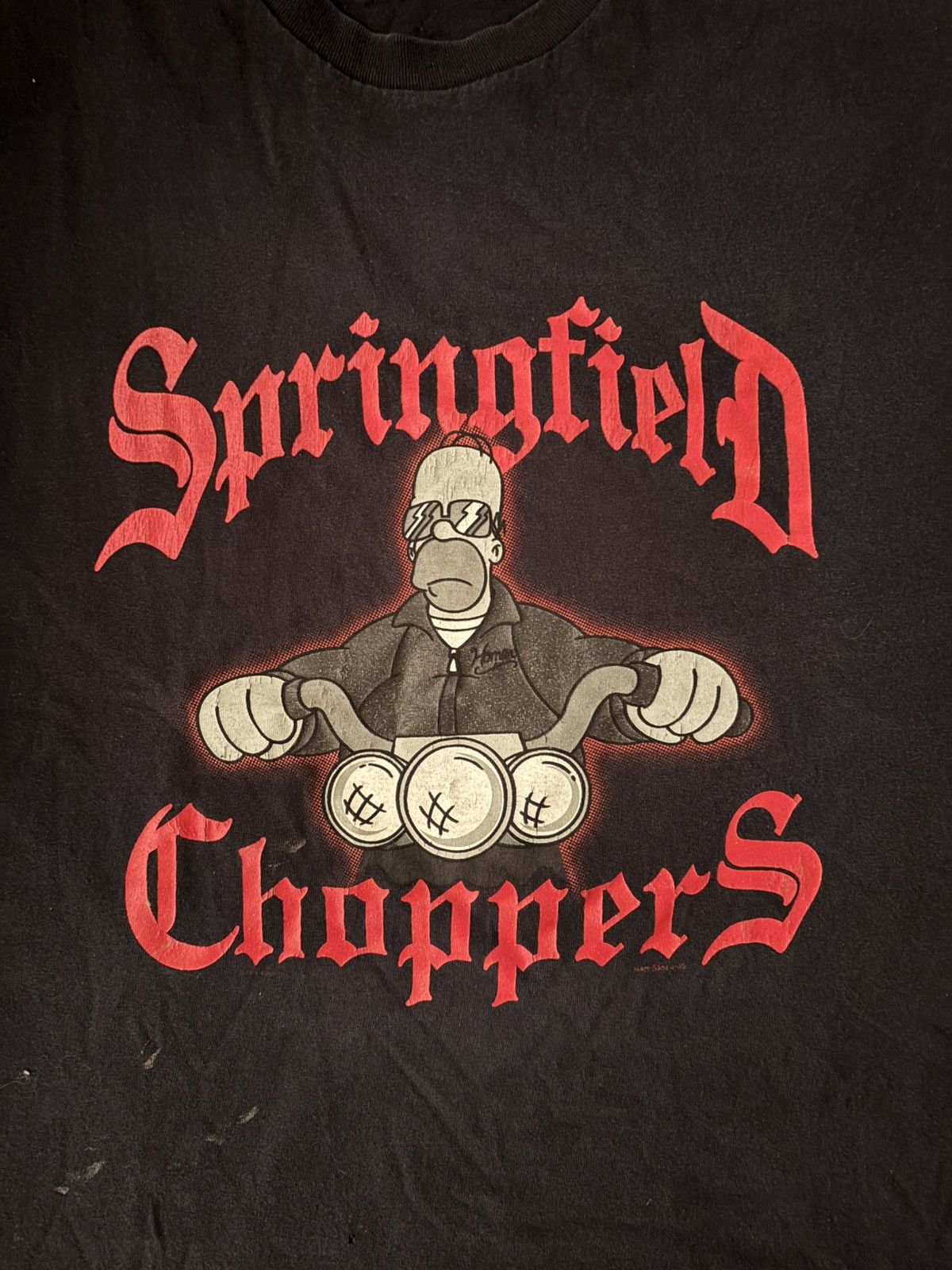 Fruit Of The Loom The Simpsons “Springfield Choppers” motorcycle tee Size US L / EU 52-54 / 3 - 2 Thumbnail