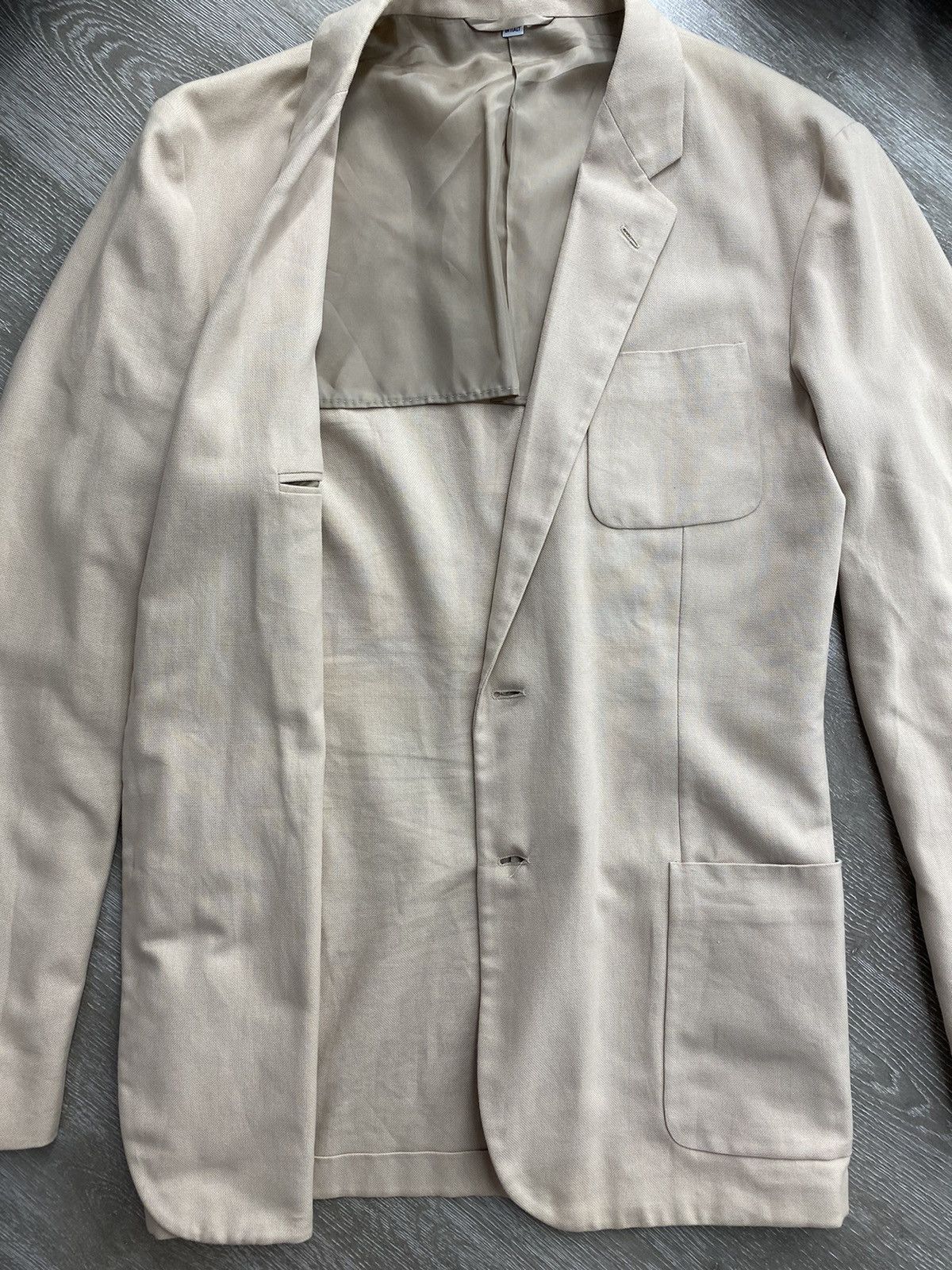 Helmut Lang Vintage HELMUT LANG Blazer Size 44S - 6 Thumbnail