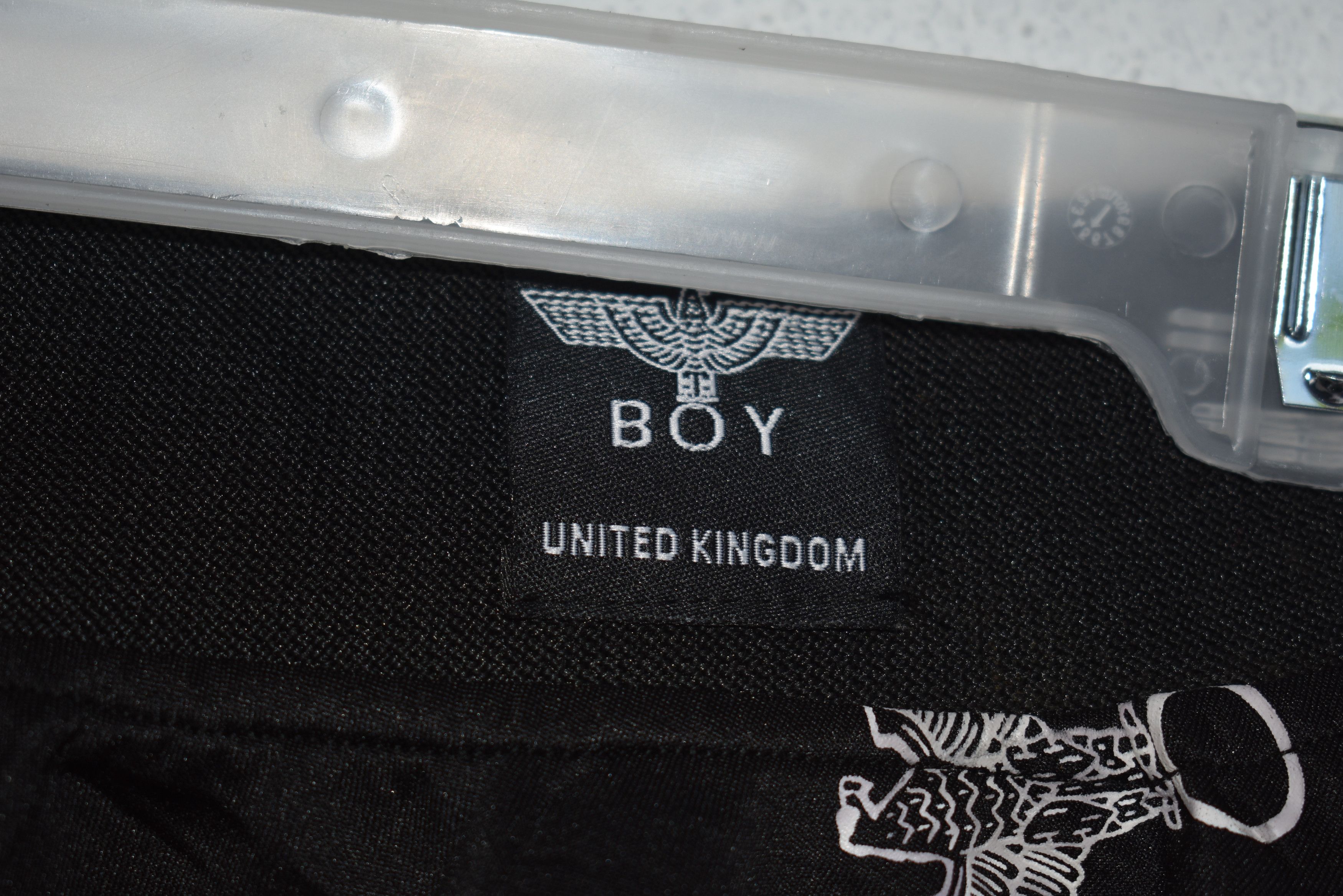Boy London × Vintage AOP Boy London Sedionaries Mini Skirt Medium Size Size 27" / US 4 / IT 40 - 2 Thumbnail