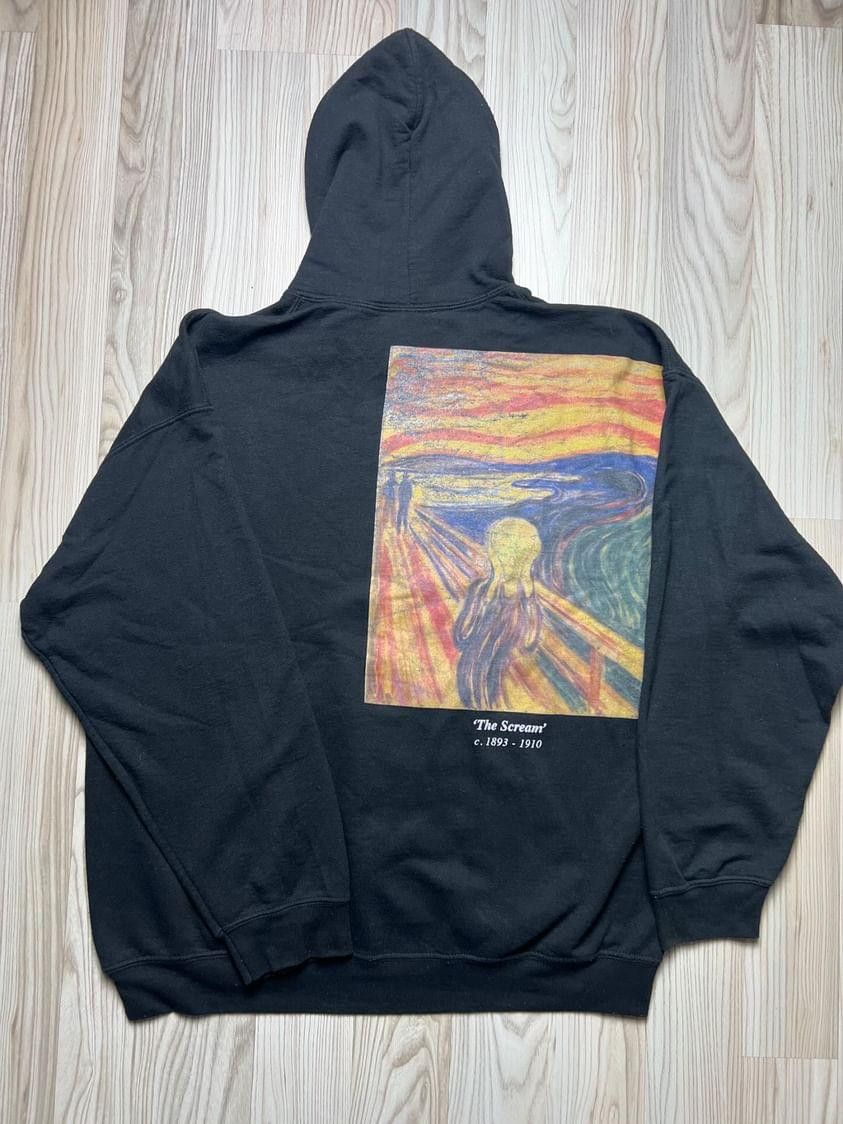 Reclaimed vintage scream hoodie shop