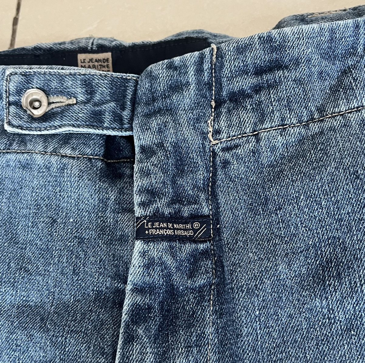 Marithe + Francois Girbaud Vintage 90s Marithe Francois Girbaud Hip Hop Baggy Jeans Size US 44 / EU 60 - 8 Thumbnail