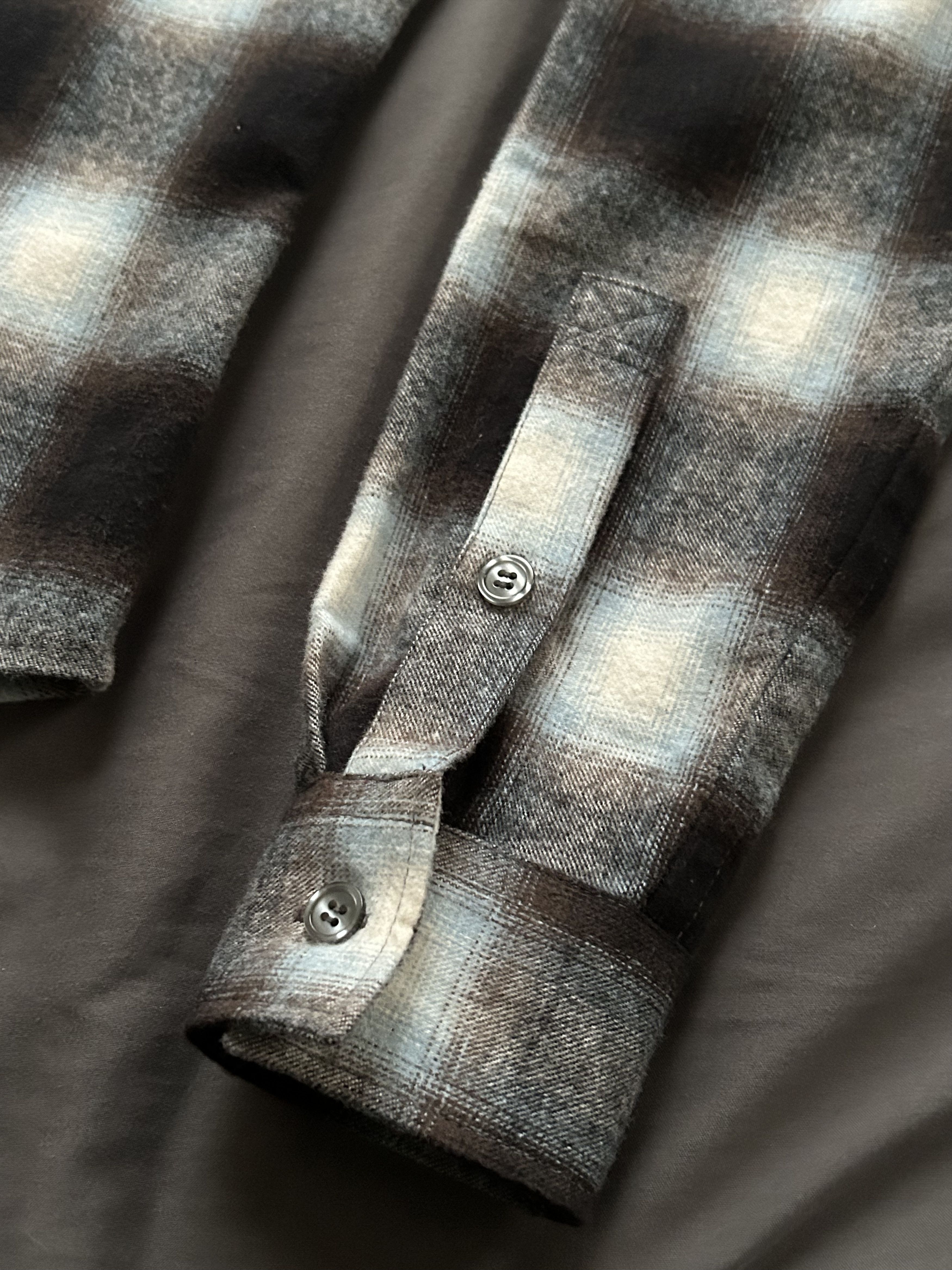 BV By Bodega Vengeance Patched Flannel Botton Down Size US M / EU 48-50 / 2 - 9 Thumbnail