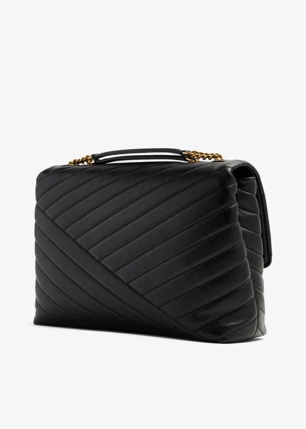 Tory Burch o1s22i1n1024 Size: OS / Large Kira Shoulder Bag in Black Size ONE SIZE - 4 Thumbnail