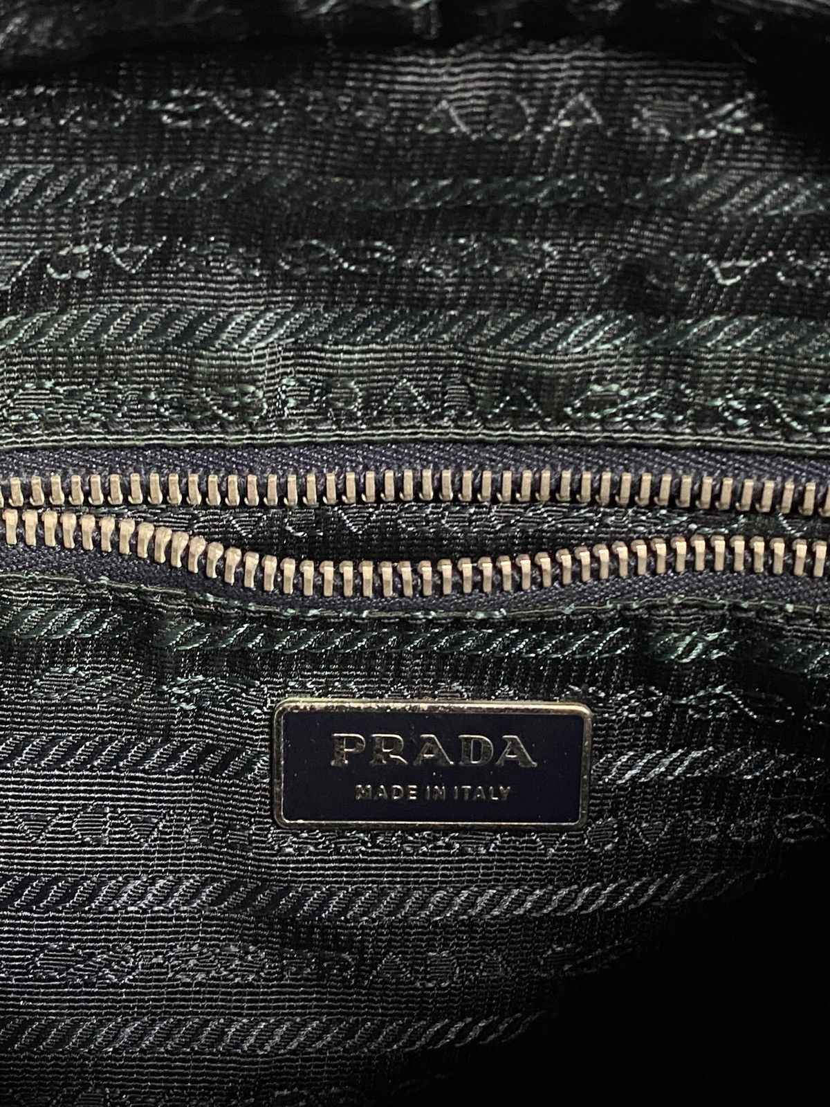 Prada Prada Nylon Navy Messenger Crossbody Bag Size ONE SIZE - 7 Thumbnail