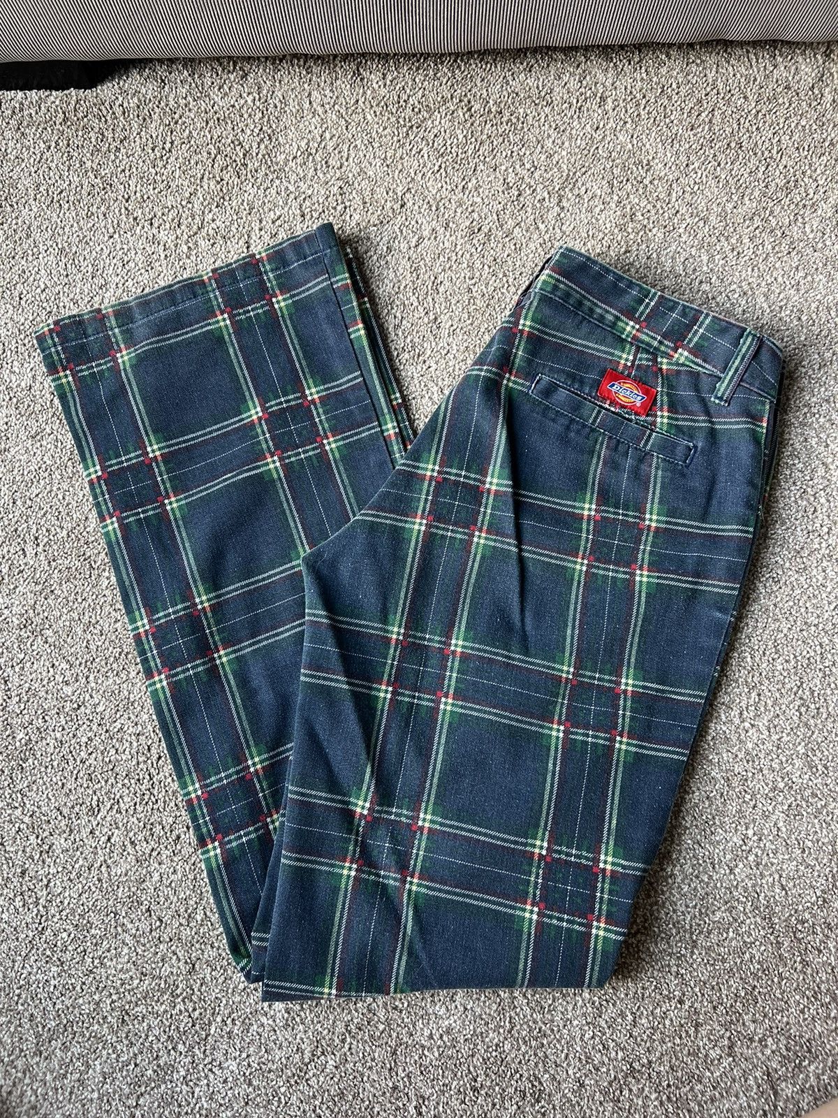 Dickies × Vintage Dickies Plaid Pants Size US 31 - 1 Thumbnail