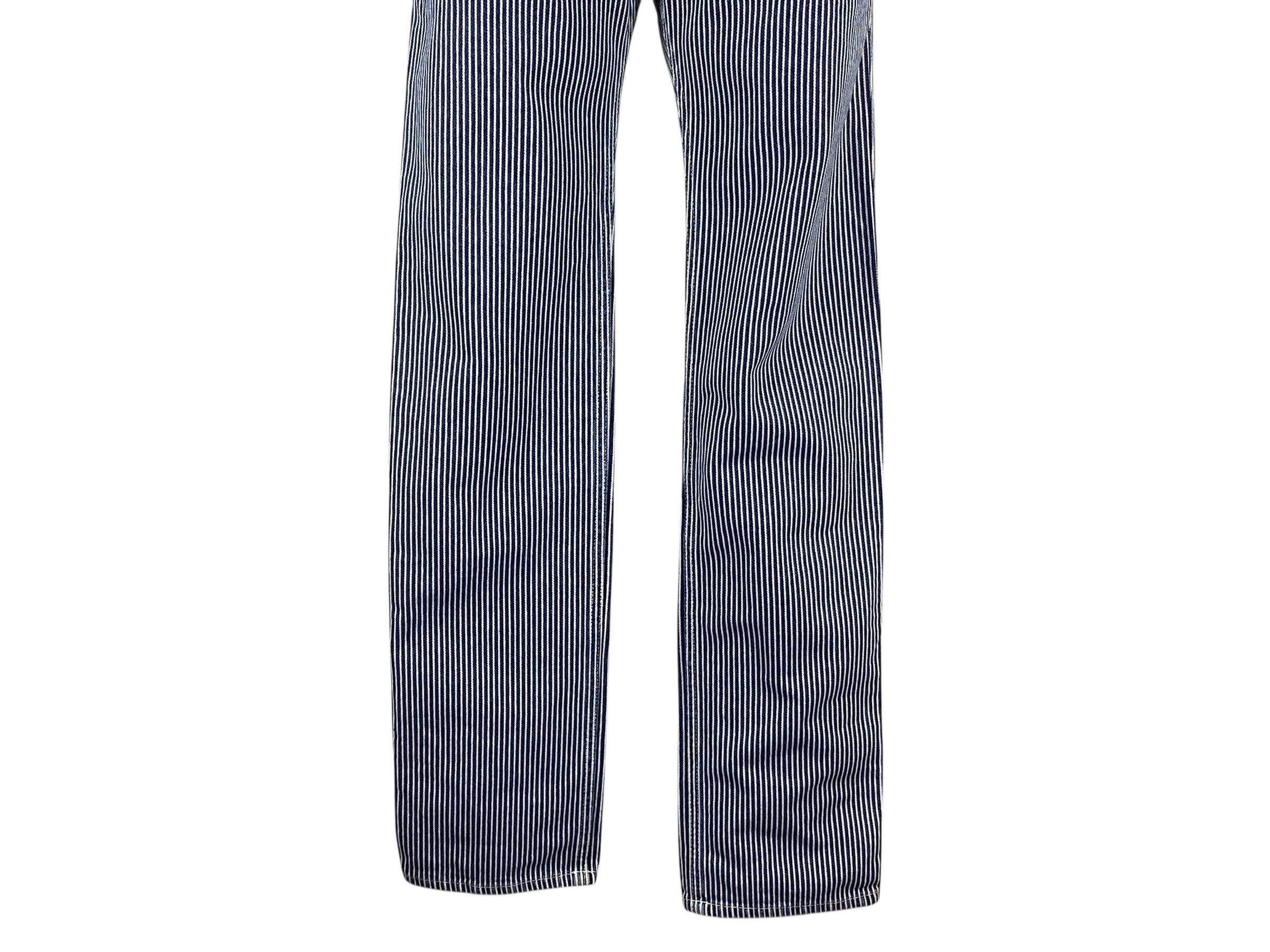 Japanese Brand 211295 Jeans Stripes Hickory Jeans Size US 31 - 4 Thumbnail