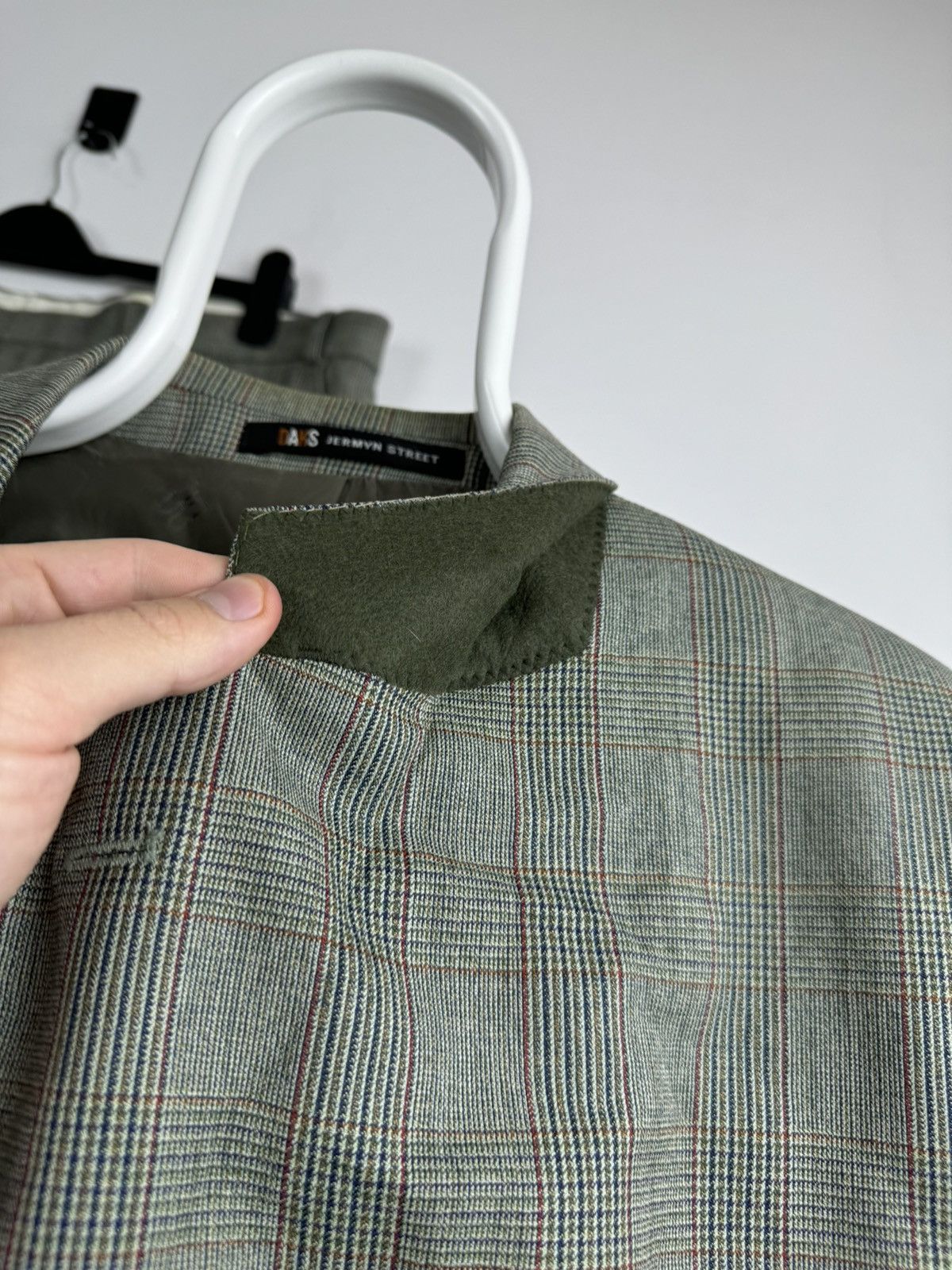 Vintage Vintage Daks Jermyn Street Made In Great Britain Suit Size 46S - 6 Thumbnail
