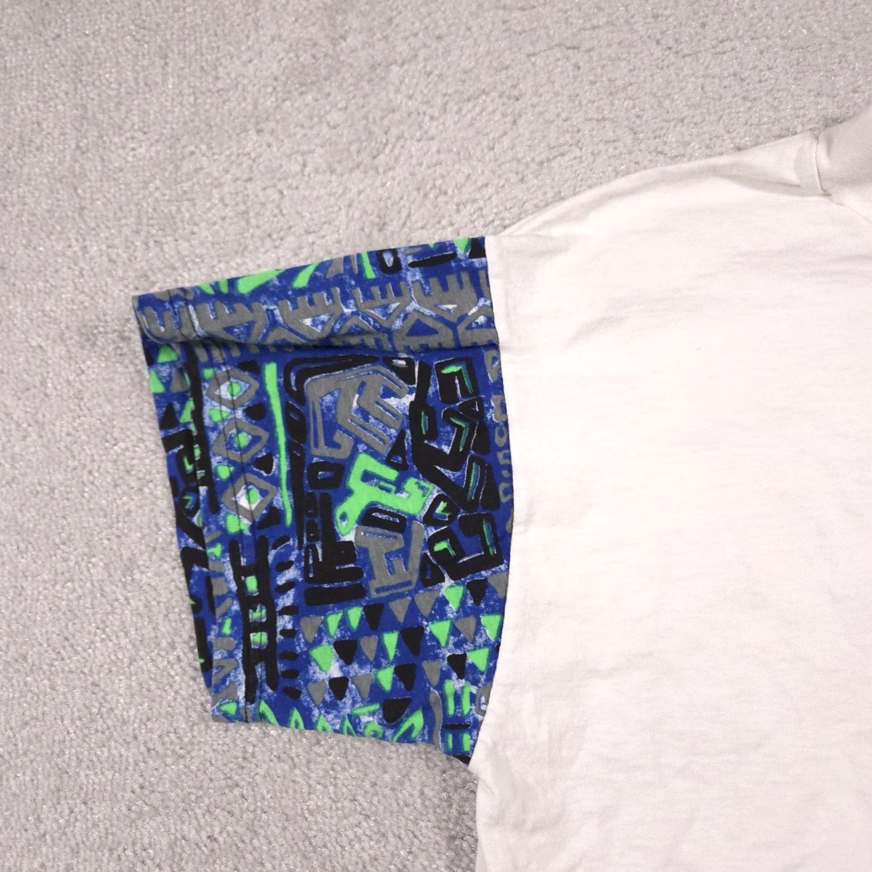 Vintage VINTAGE Touch Match Shirt Mens One Size Tribal Pocket Made USA 90s White Size US M / EU 48-50 / 2 - 5 Thumbnail