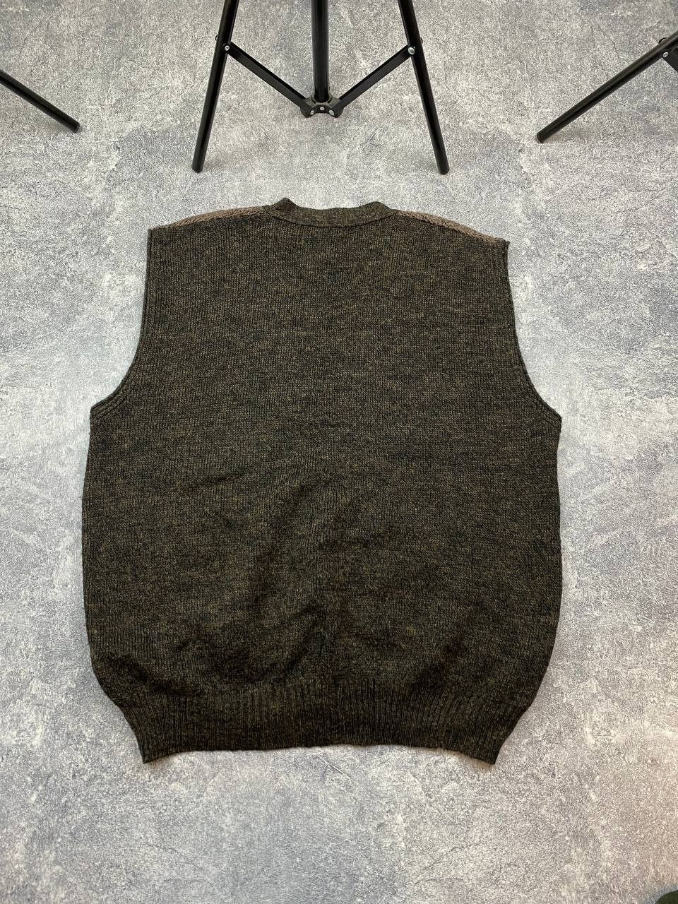 Designer Tris Line Rare Vintage Sweater Not Sleeve Knitwear Golf Size US L / EU 52-54 / 3 - 3 Thumbnail