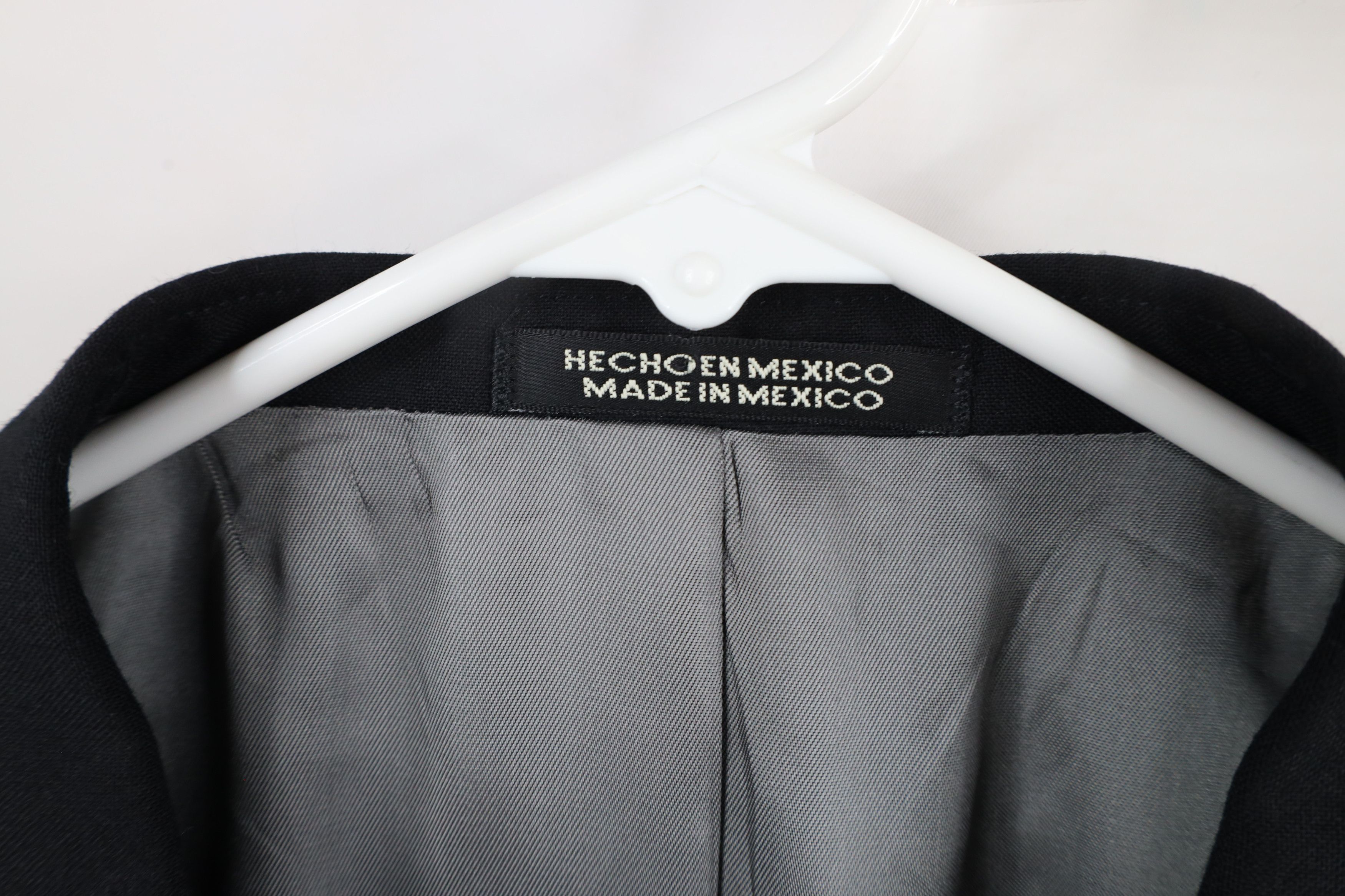Vintage New Stafford Prom Wedding Tuxedo Suit Coat Jacket Black Size US L / EU 52-54 / 3 - 10 Thumbnail
