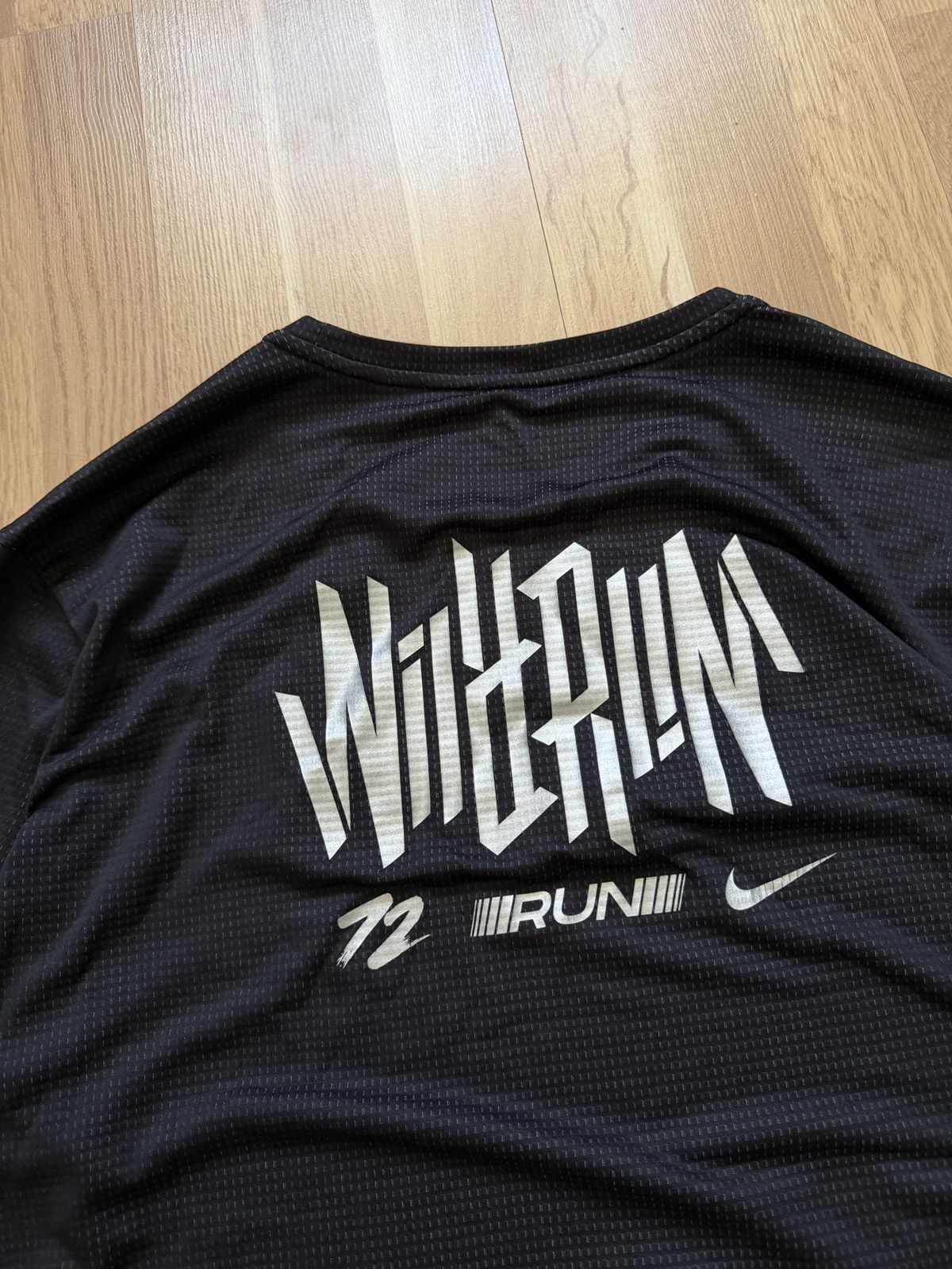 Nike Nike running long sleeve72 vintage drill big logo Size US XL / EU 56 / 4 - 4 Thumbnail
