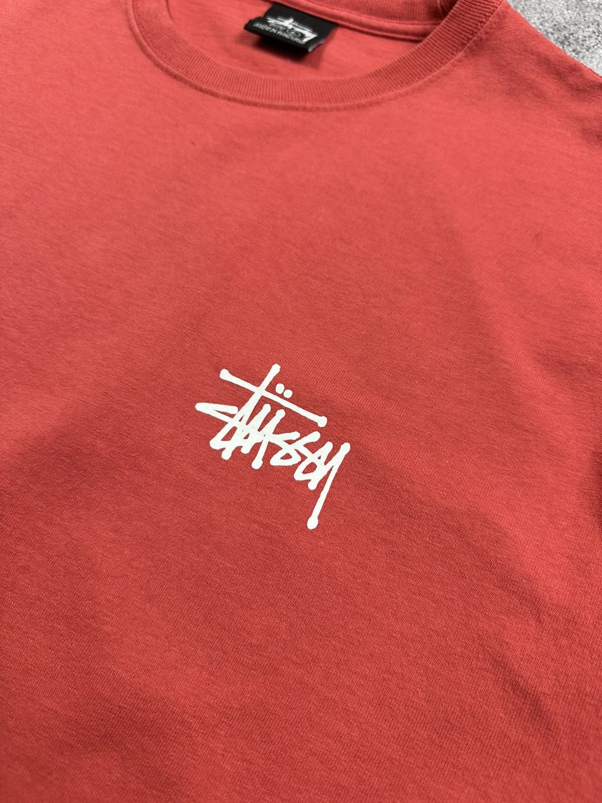 Stussy Vintage Y2K Stussy T-Shirt Big Logo Rare Retro Hype Tee Size US L / EU 52-54 / 3 - 8 Thumbnail