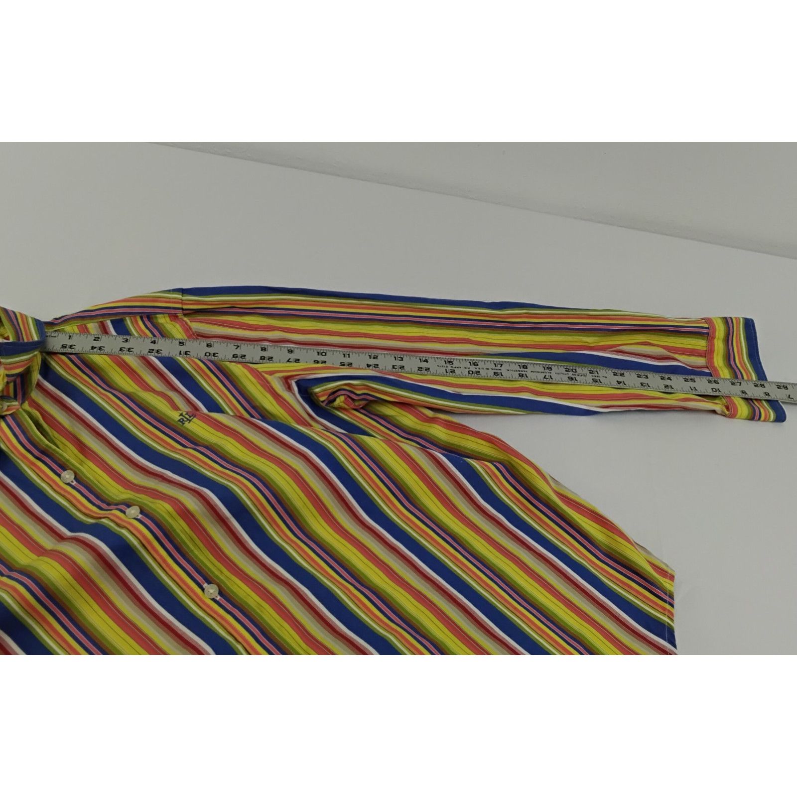 Lauren Ralph Lauren Lauren Ralph Lauren Button Up Shirt Women's L Multicolor Size L / US 10 / IT 46 - 10 Thumbnail