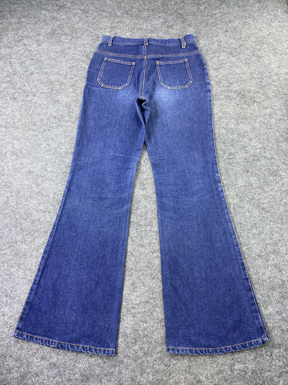 Japanese Brand × Jean Japanese Brand Fly Button Bootcut Blue Jeans - J1037 Size 27" / US 4 / IT 40 - 5 Thumbnail