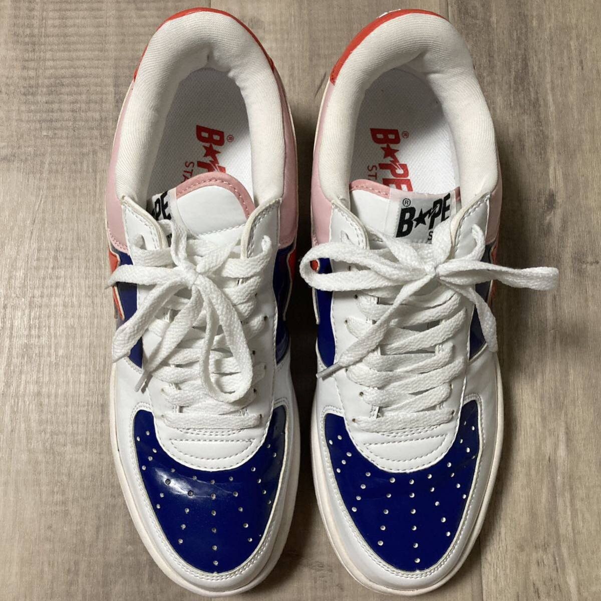 Bape × Nigo BAPESTA patent leather sneakers BAPE STA a bathing ape NIGO Size US 9.5 / EU 42-43 - 4 Thumbnail