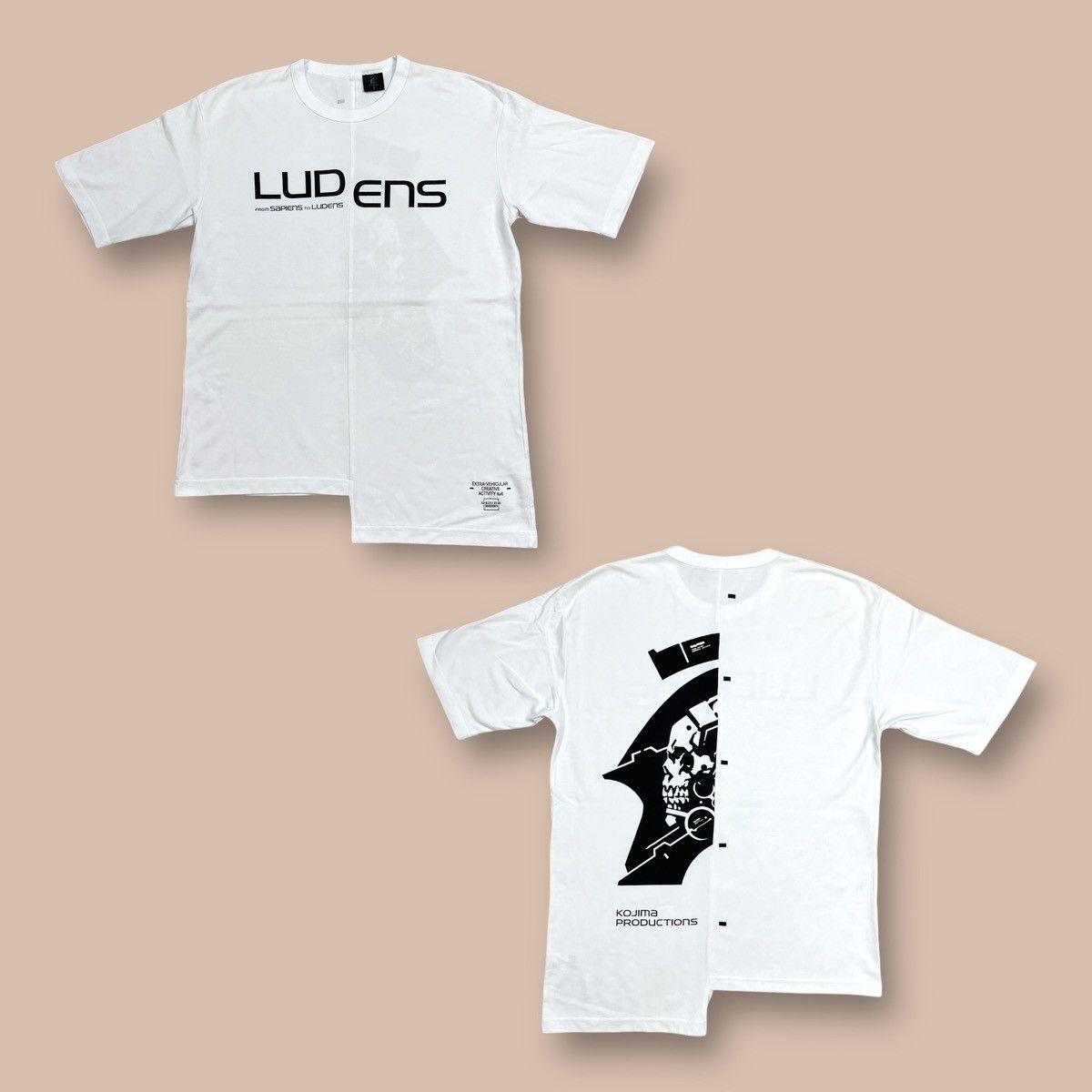 Playstation GU X Kojima Productions White Tee Size US M / EU 48-50 / 2 - 1 Thumbnail