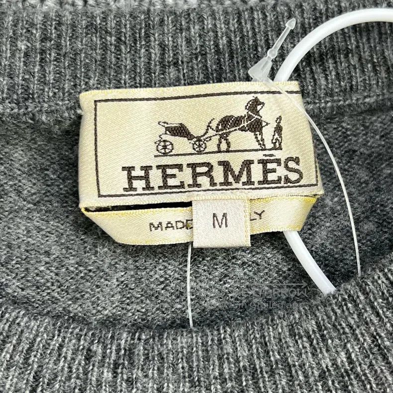 Hermes Hermes Horse racing cashmere knit sweater Size M / US 6-8 / IT 42-44 - 4 Thumbnail