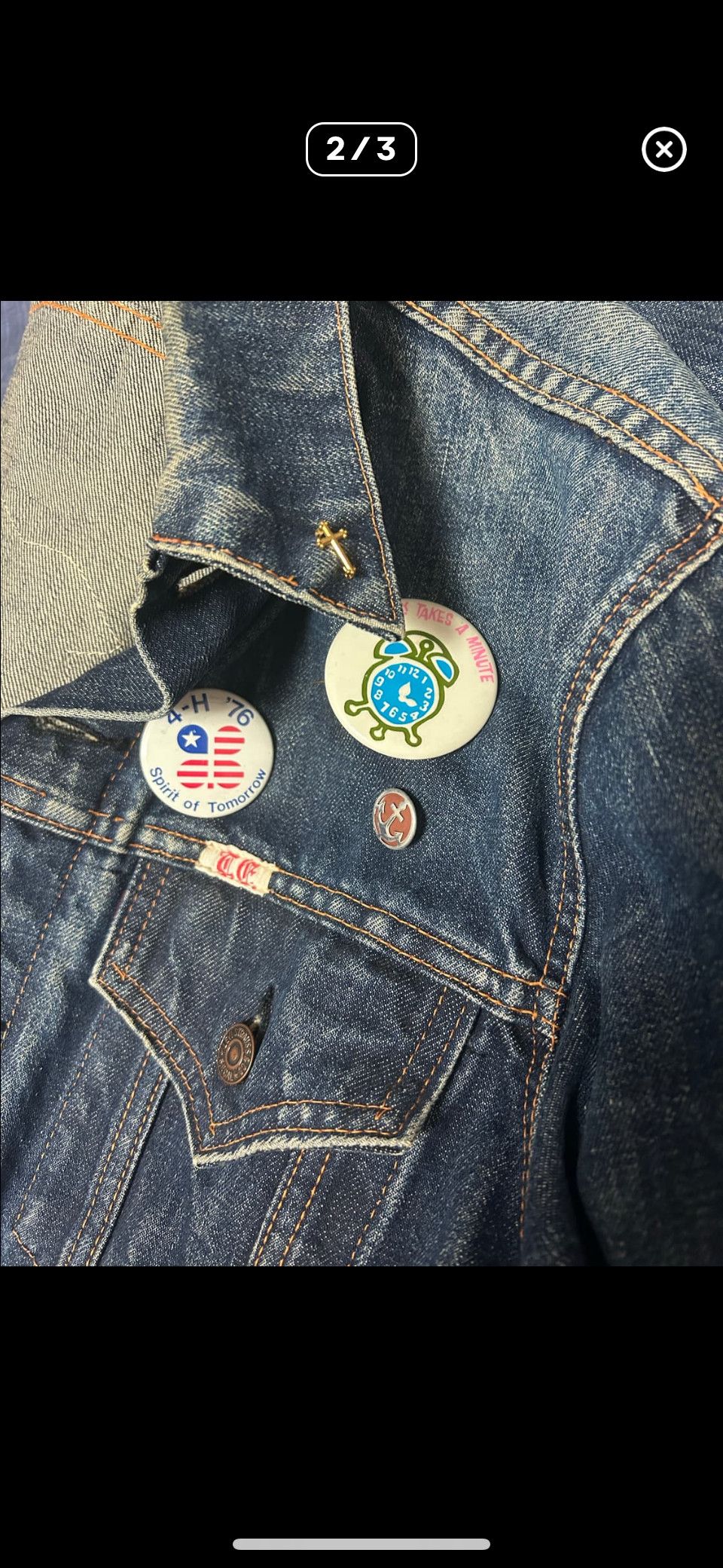 Other Bowery blue makers bull dog denim jacket Size US M / EU 48-50 / 2 - 2 Thumbnail