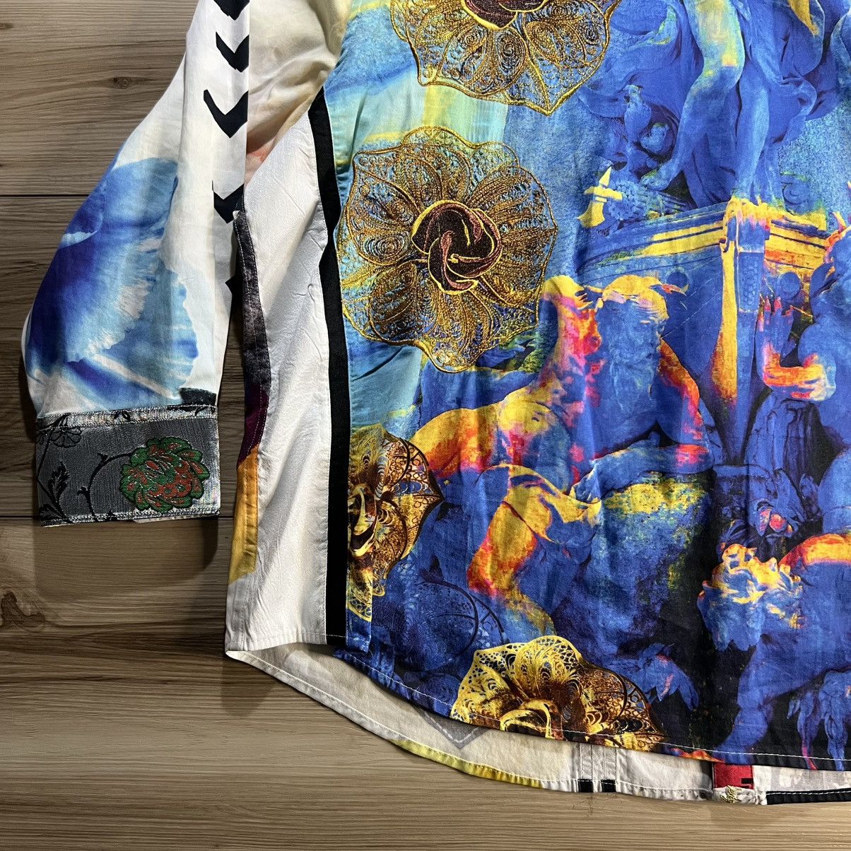 Robert Graham Robert Graham Zero to Sixty Abstract Button Down Shirt Size US XXL / EU 58 / 5 - 17 Thumbnail