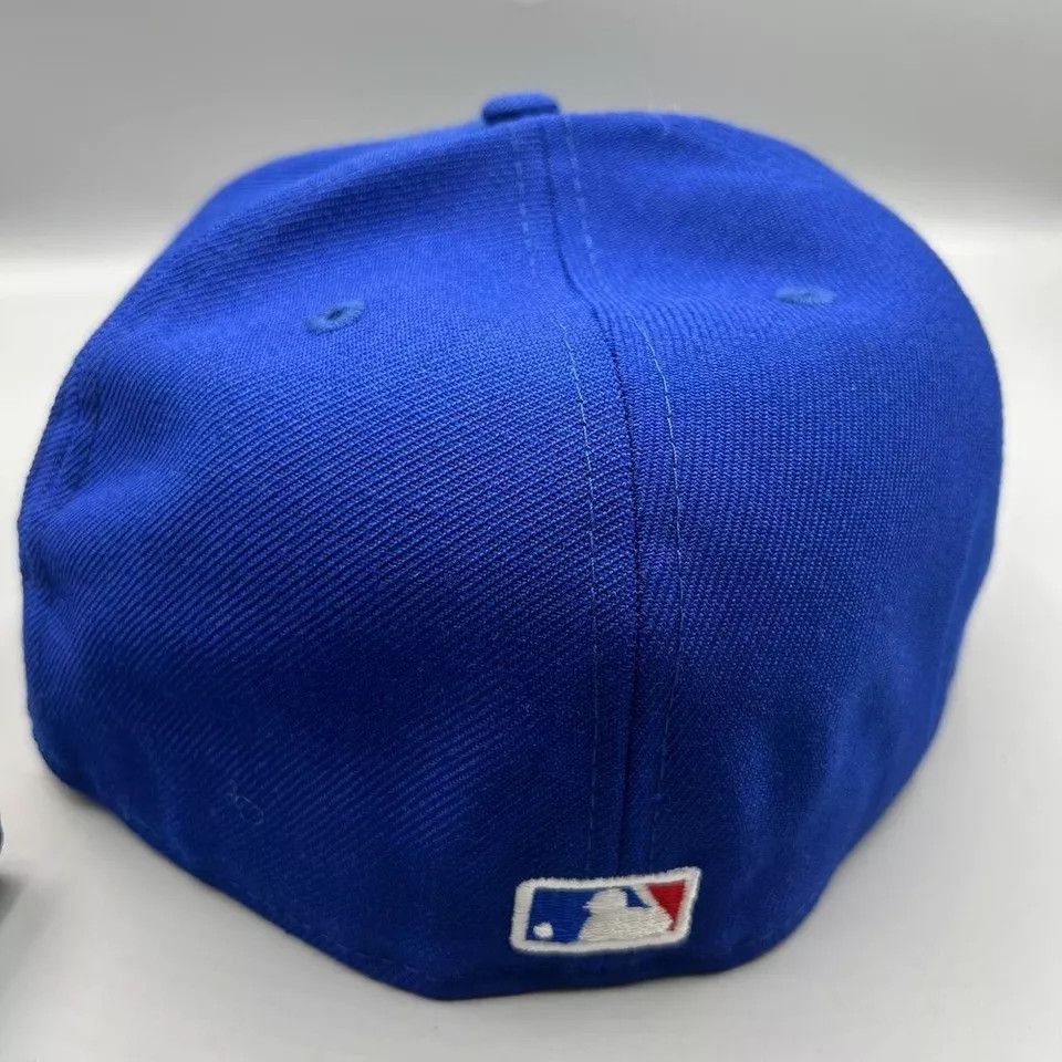 New Era Toronto Blue Jays Hat Men 7 5/8 59Fifty New Era Fitted Cap Size ONE SIZE - 5 Thumbnail
