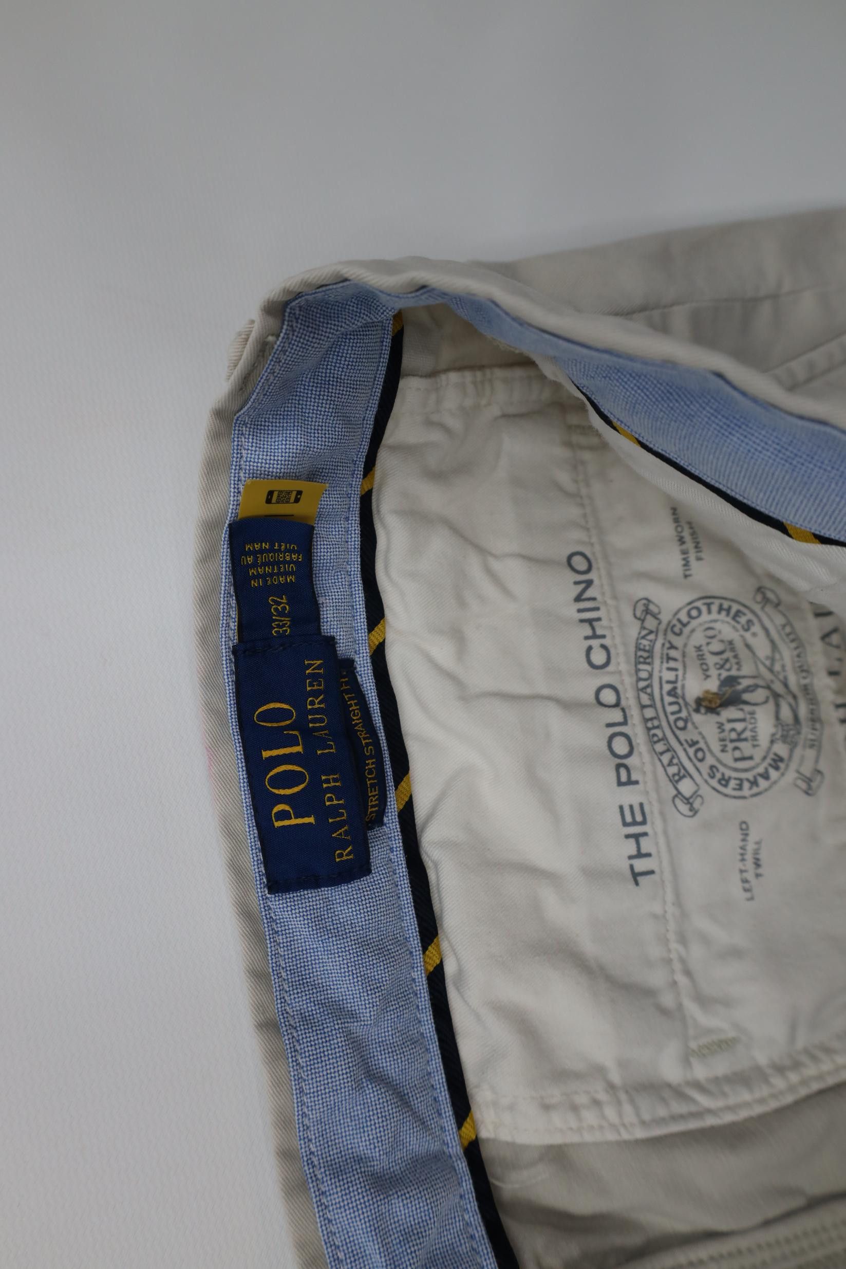 Polo Ralph Lauren Vintage Y2K Ralph Lauren Stretch Cotton Twill Chino Pants Size US 33 - 9 Thumbnail
