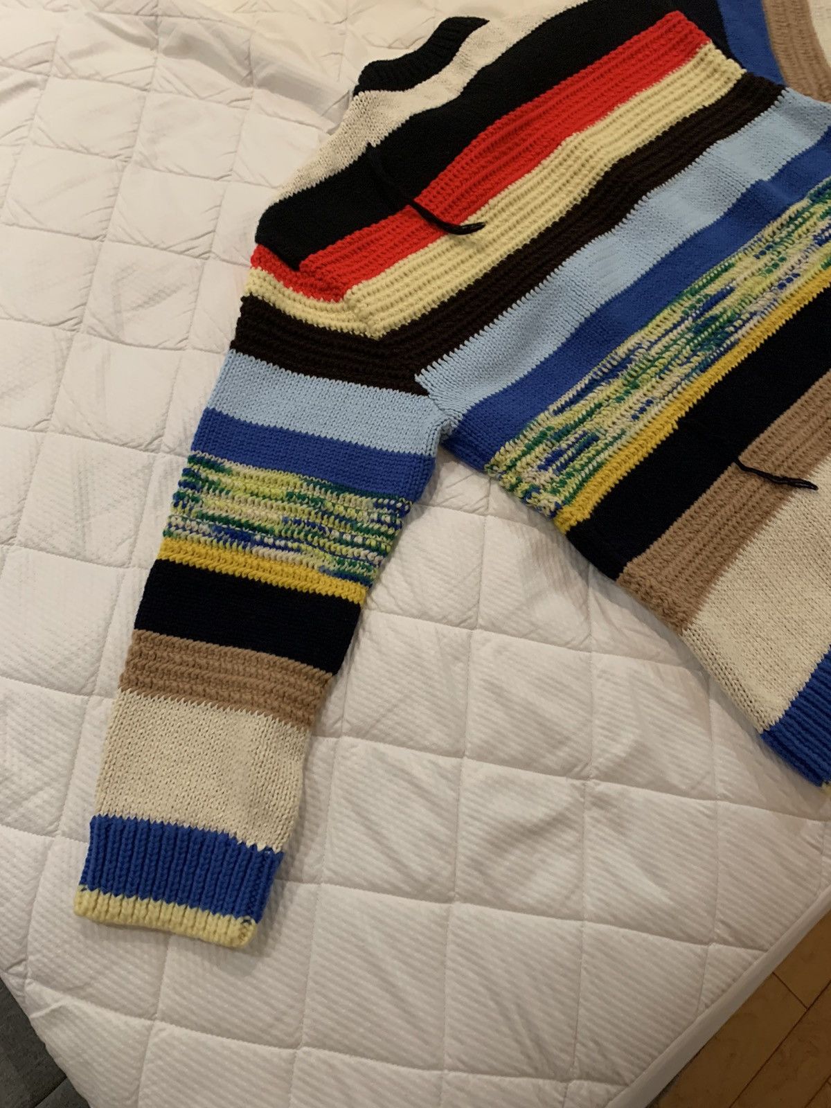 Calvin Klein 205W39NYC CK205W39NYC multi stripe knit Size US S / EU 44-46 / 1 - 12 Thumbnail